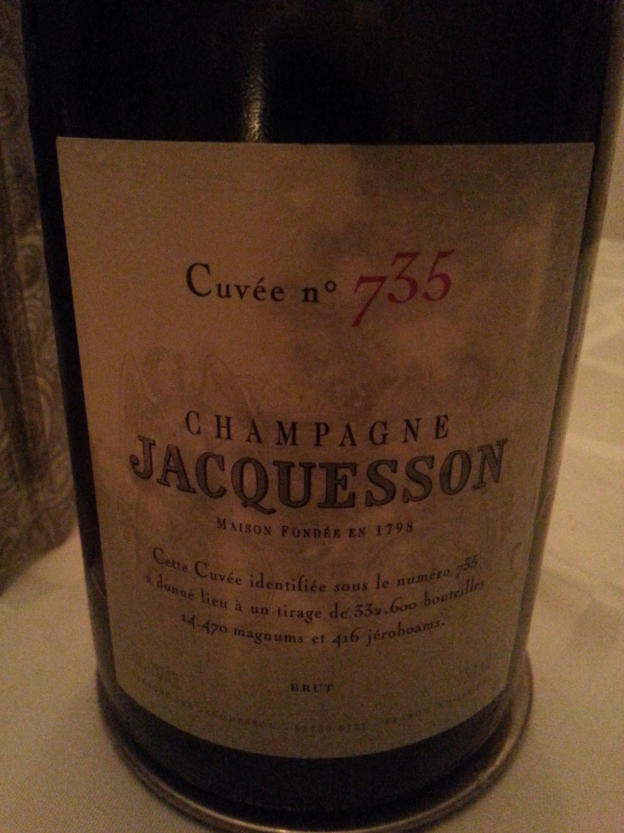 2007 Jacquesson Cuvée 735 | Jacquesson