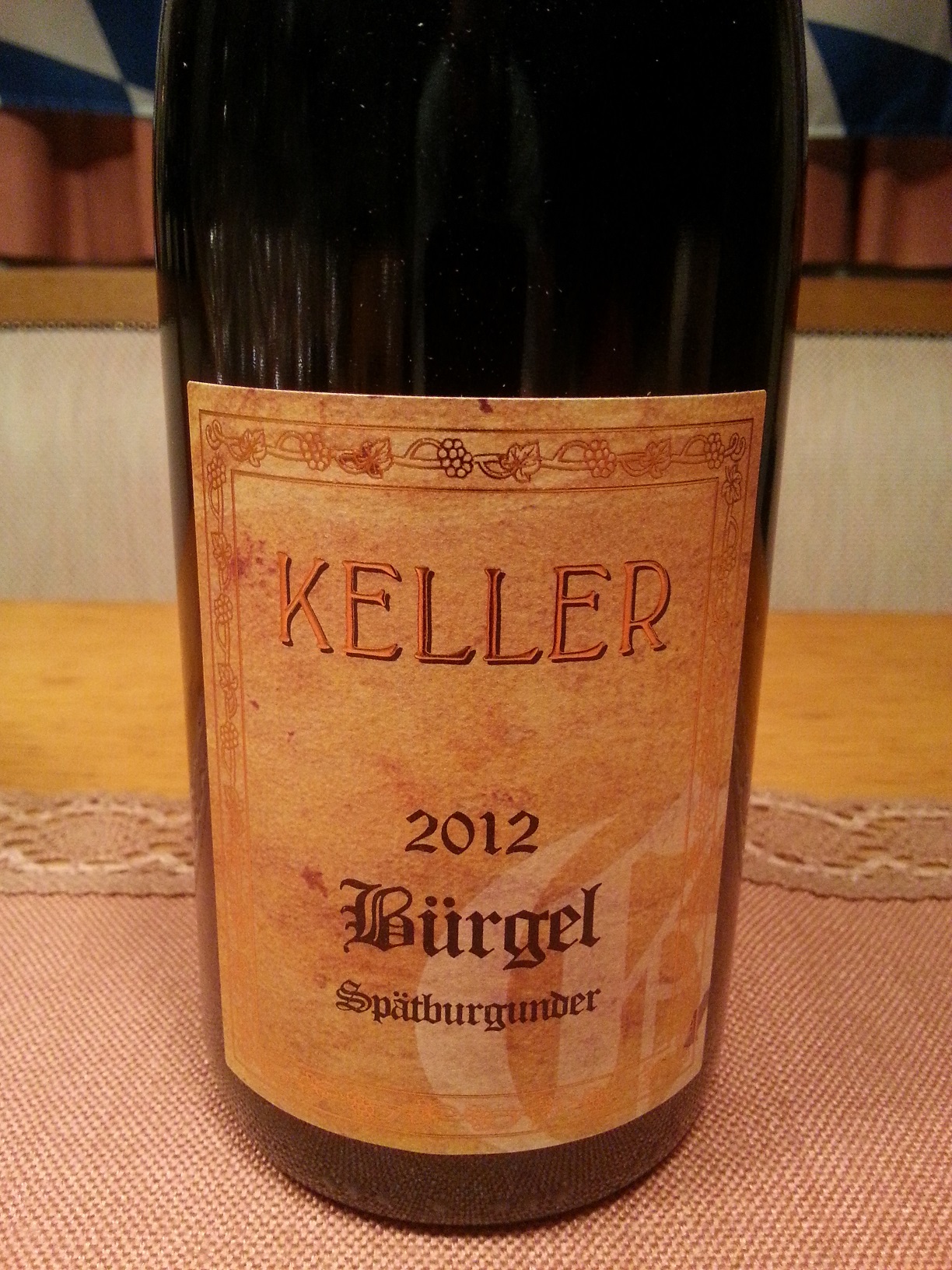 2012 Spätburgunder Bürgel | Keller