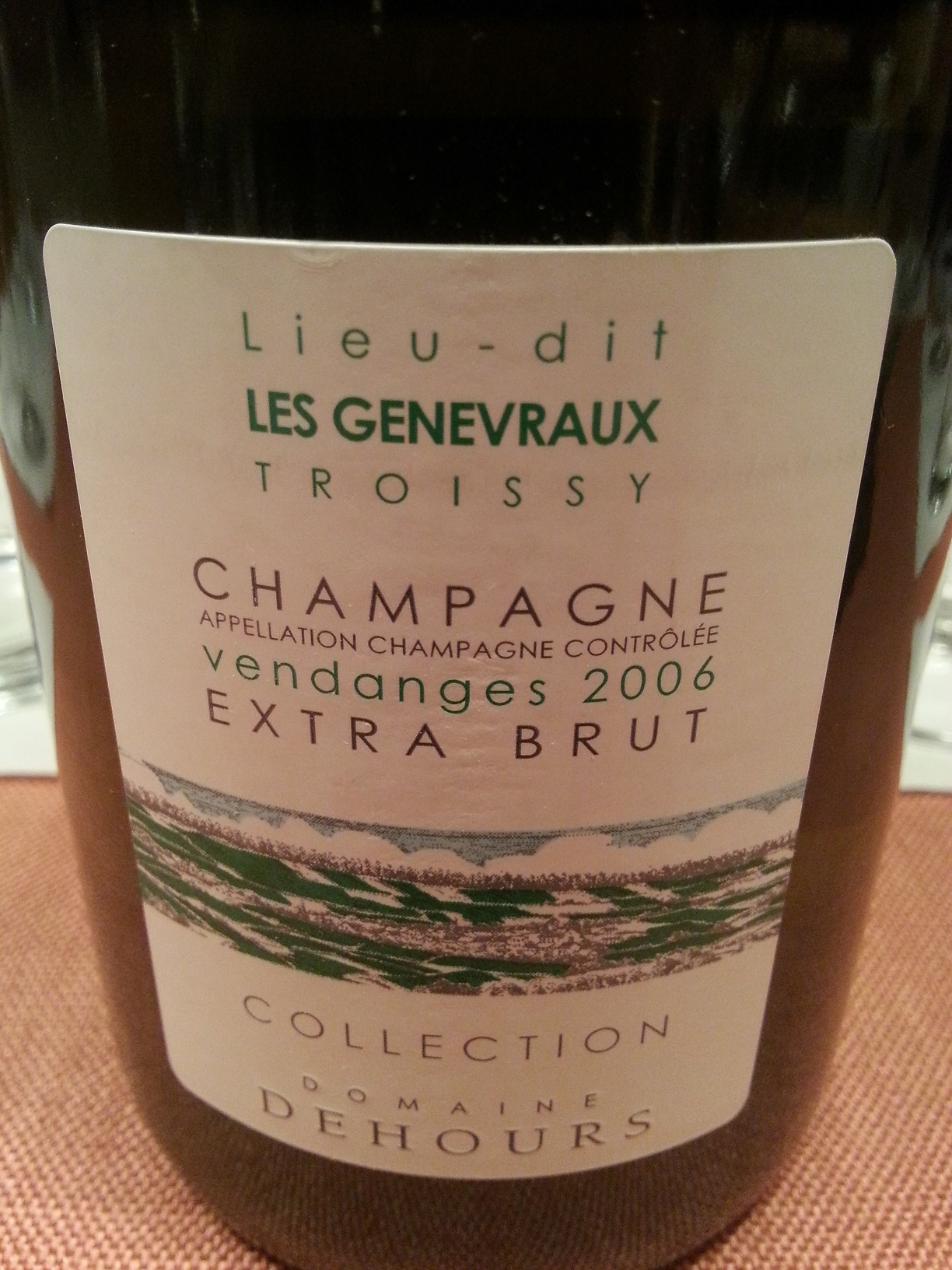 2006 Champagne Les Genevraux extra brut | Dehours