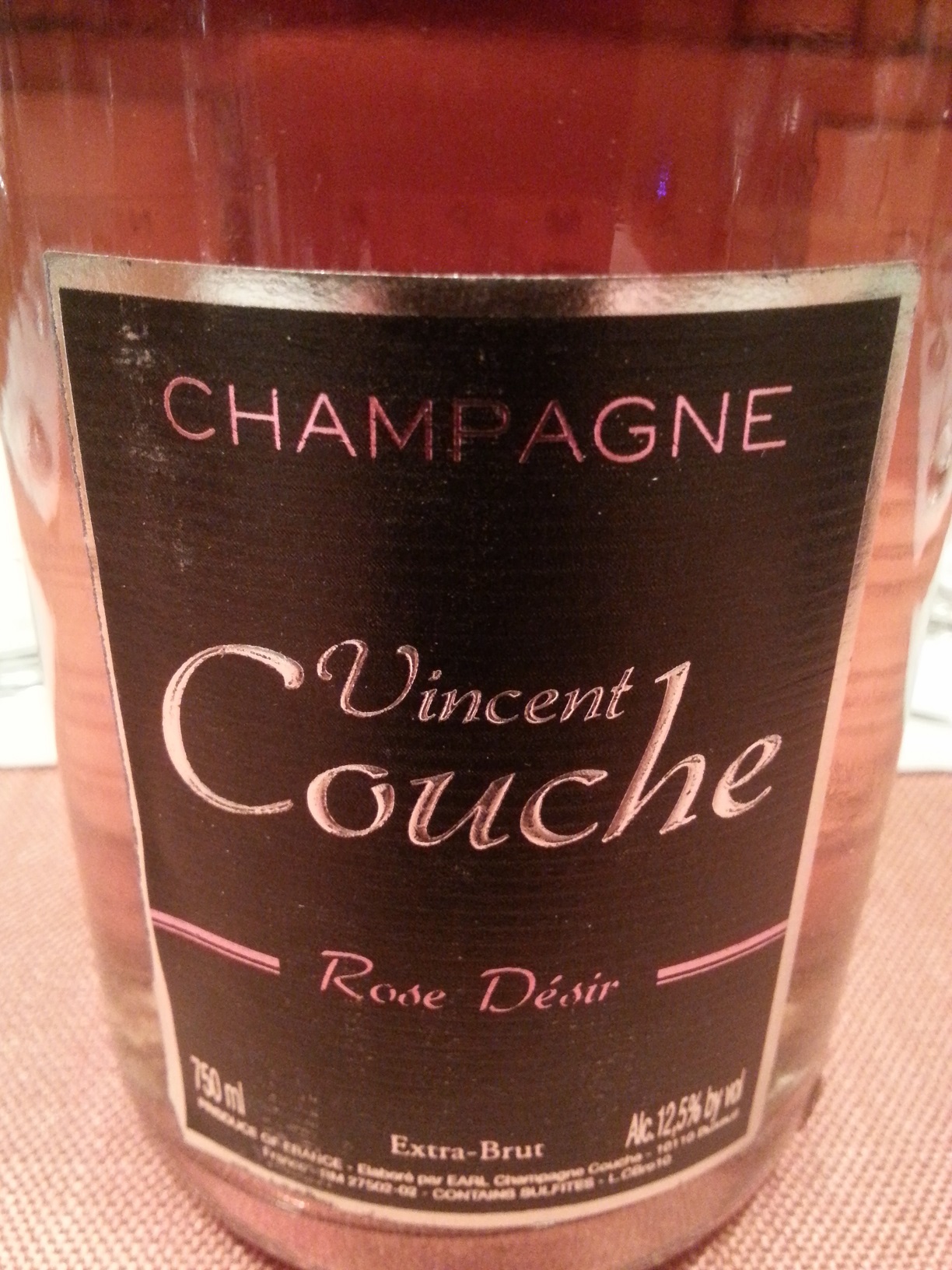 -nv- Champagne Rosé Désir extra brut | Couche