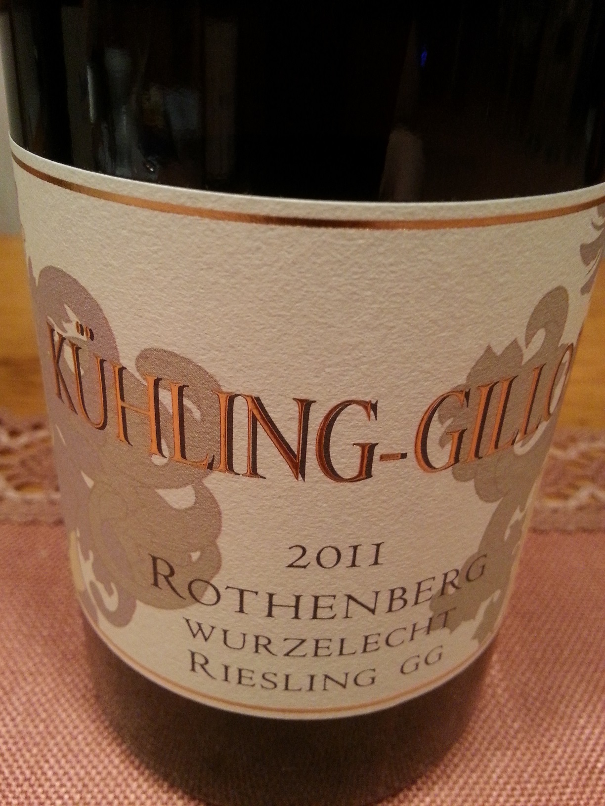 2011 Riesling Rothenberg Wurzelecht GG | Kühling-Gillot
