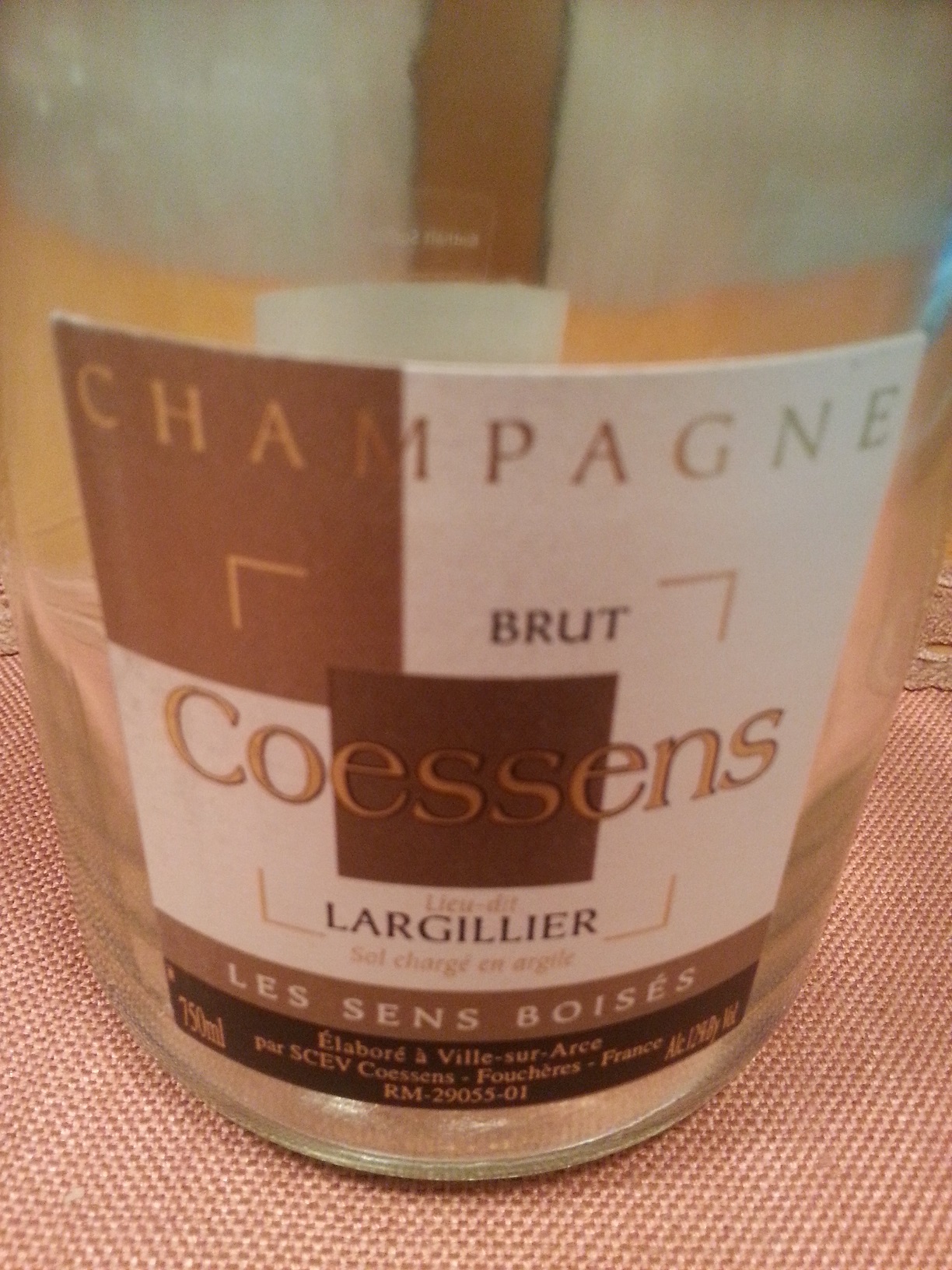 -nv- Champagne Les Sens Boisés | Coessens