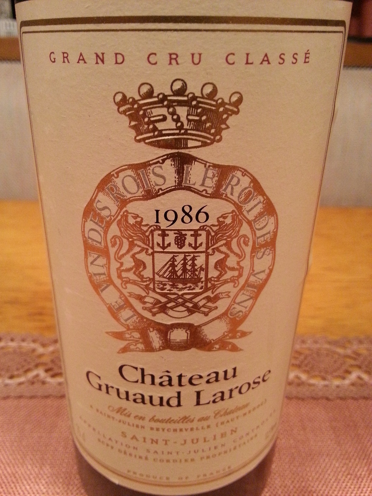 1986 Gruaud-Larose | Château Gruaud-Larose