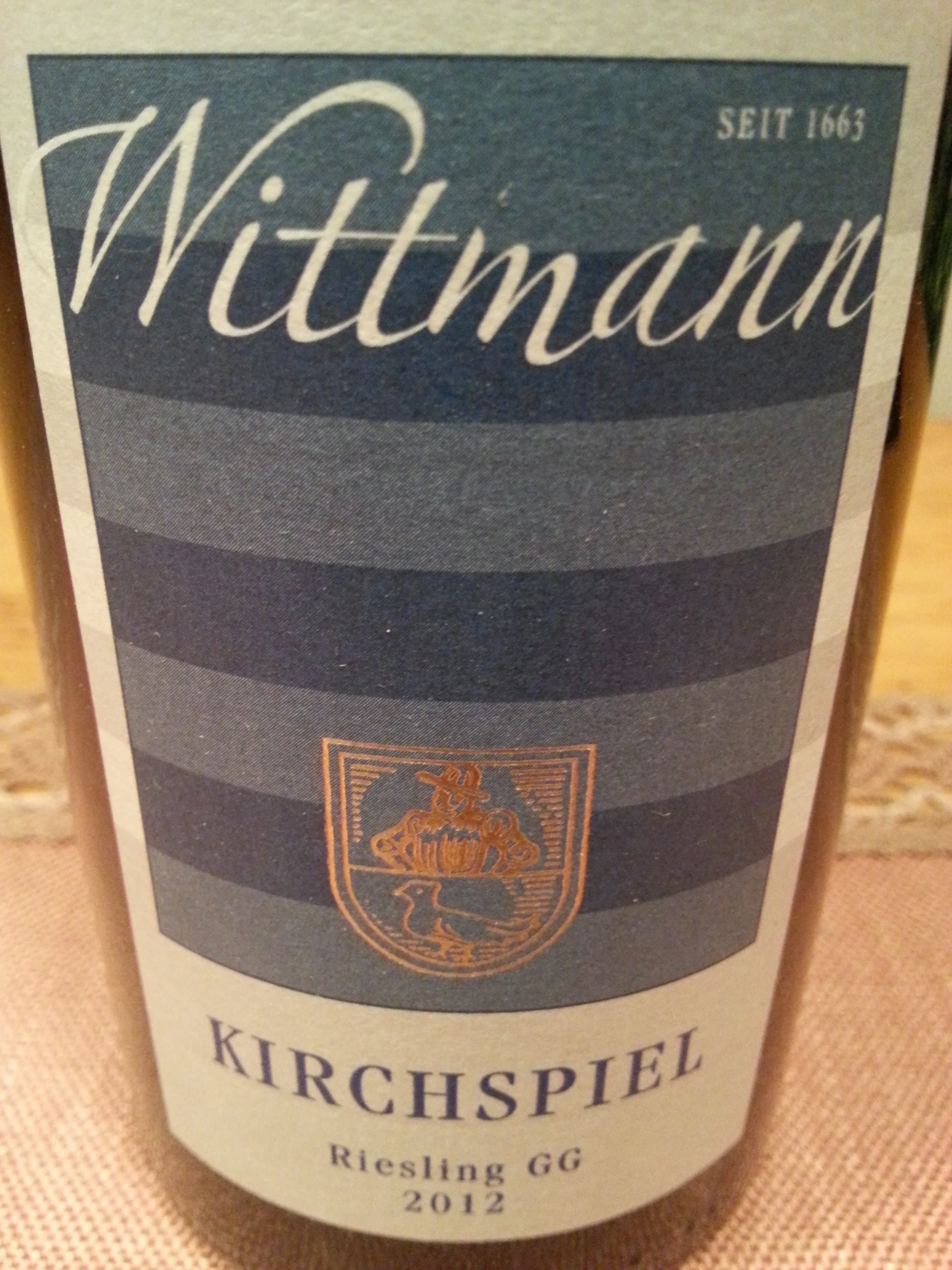 2012 Riesling Kirchspiel GG | Wittmann