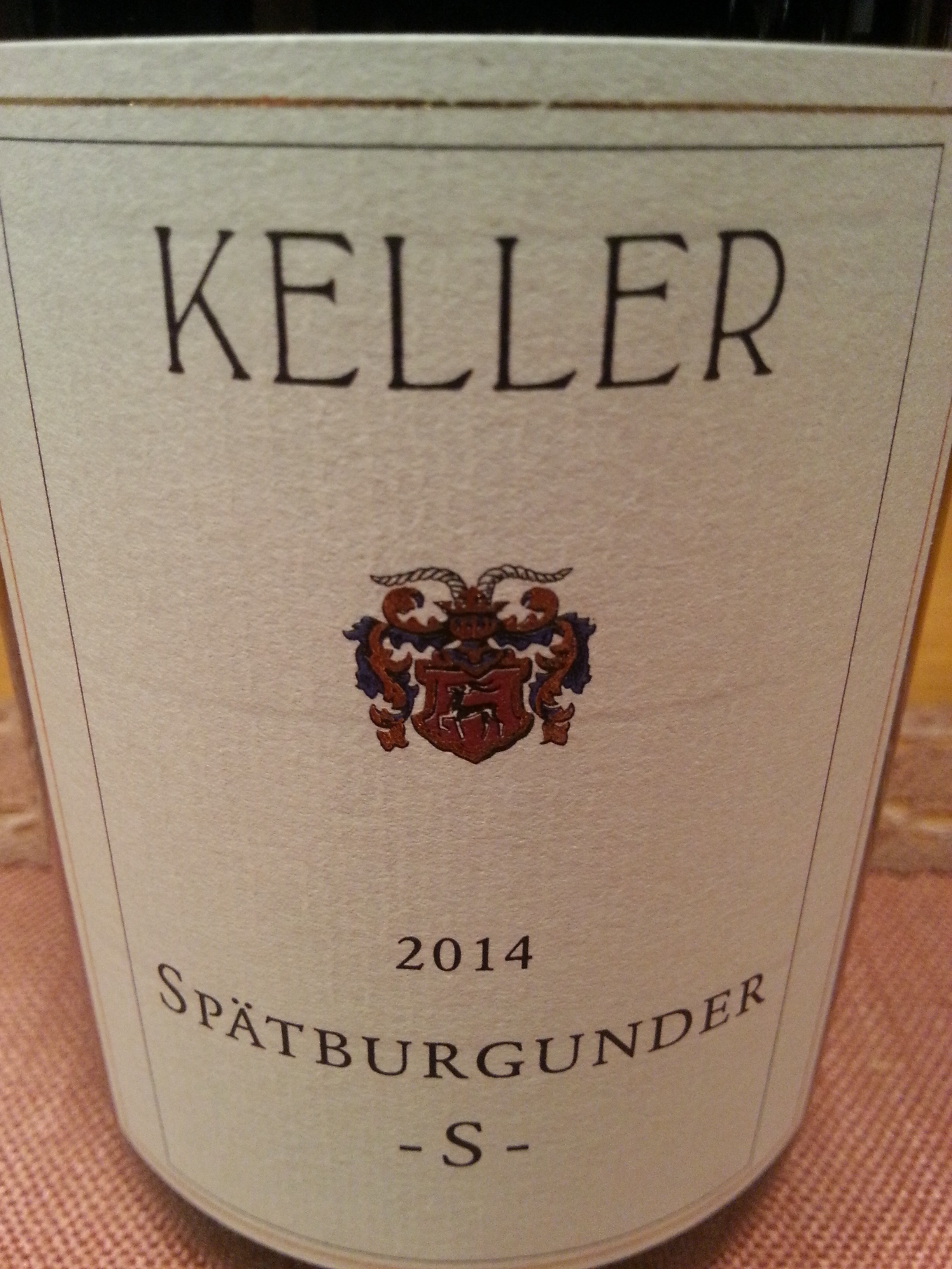 2014 Spätburgunder S | Keller