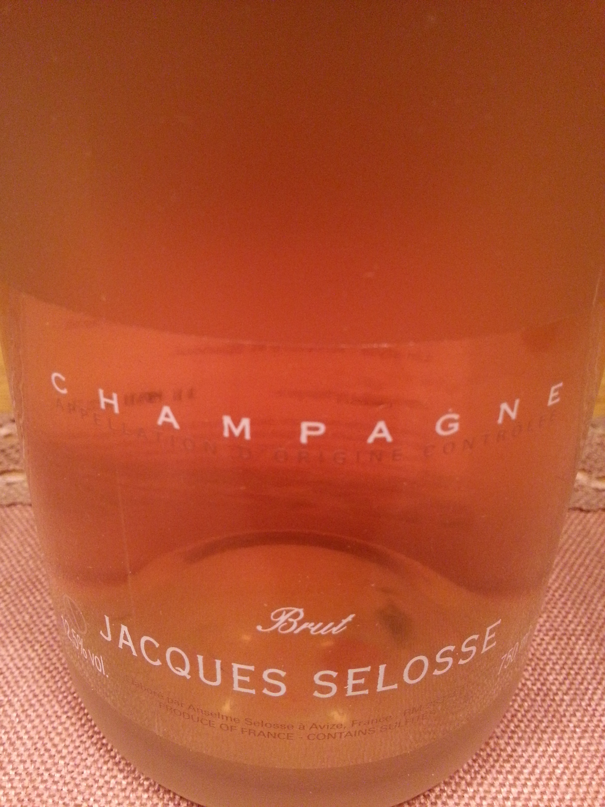 2011 Champagne Brut Rosé | Selosse