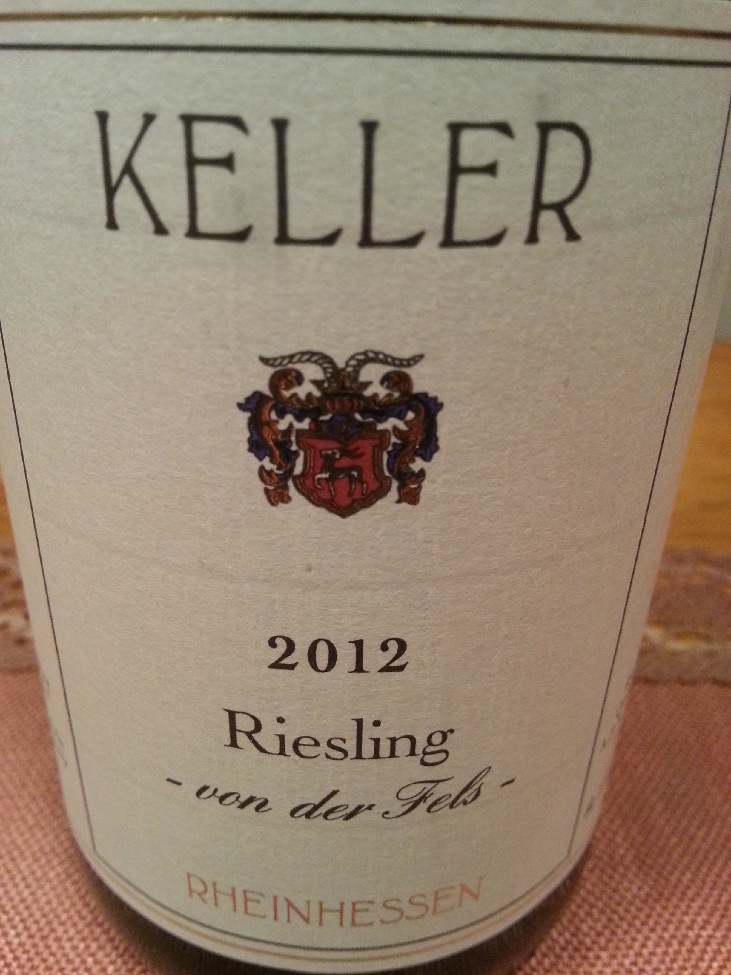 2012 Riesling „von der Fels“ | Keller