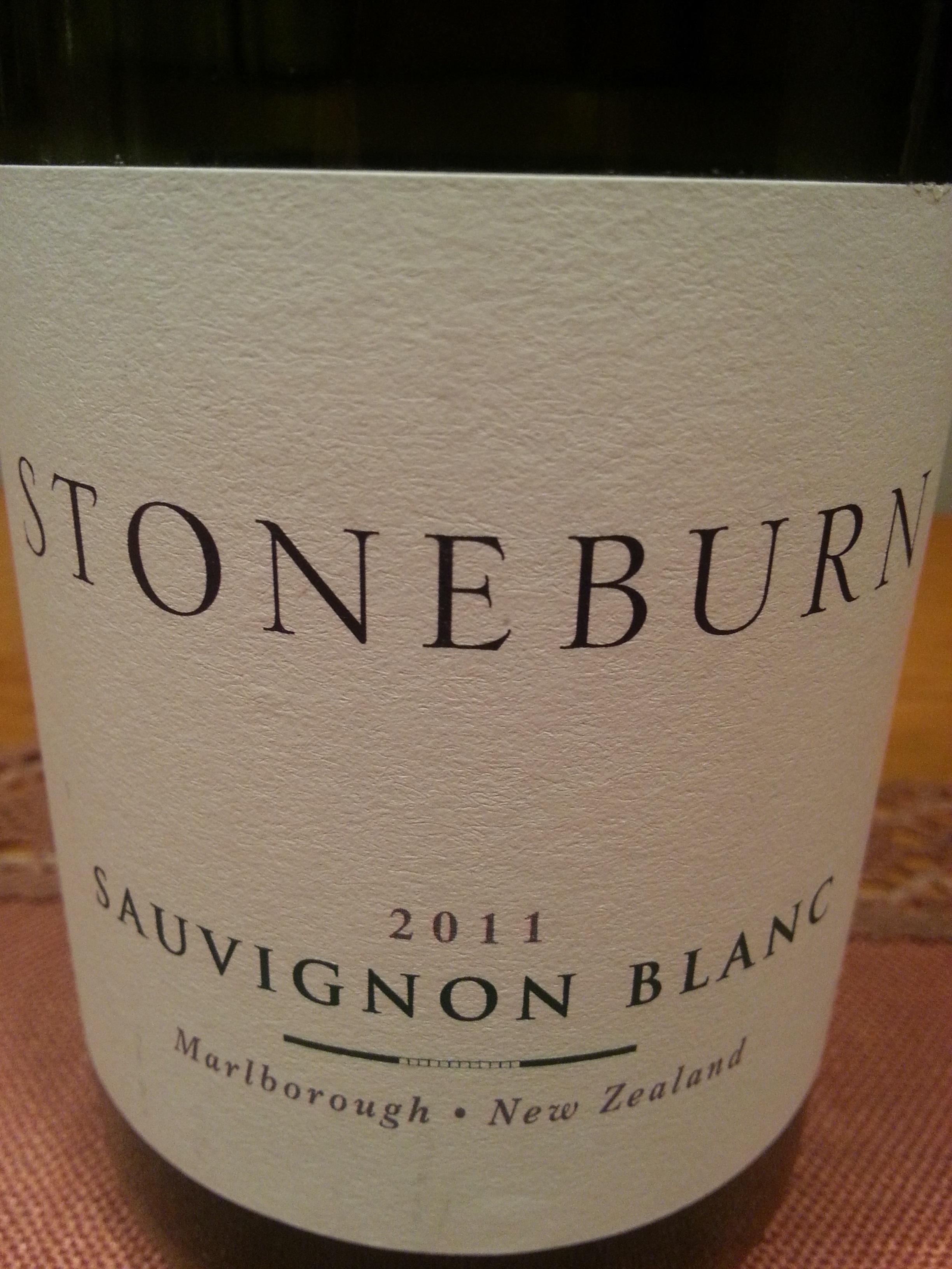 2011 Sauvignon Blanc | Stoneburn