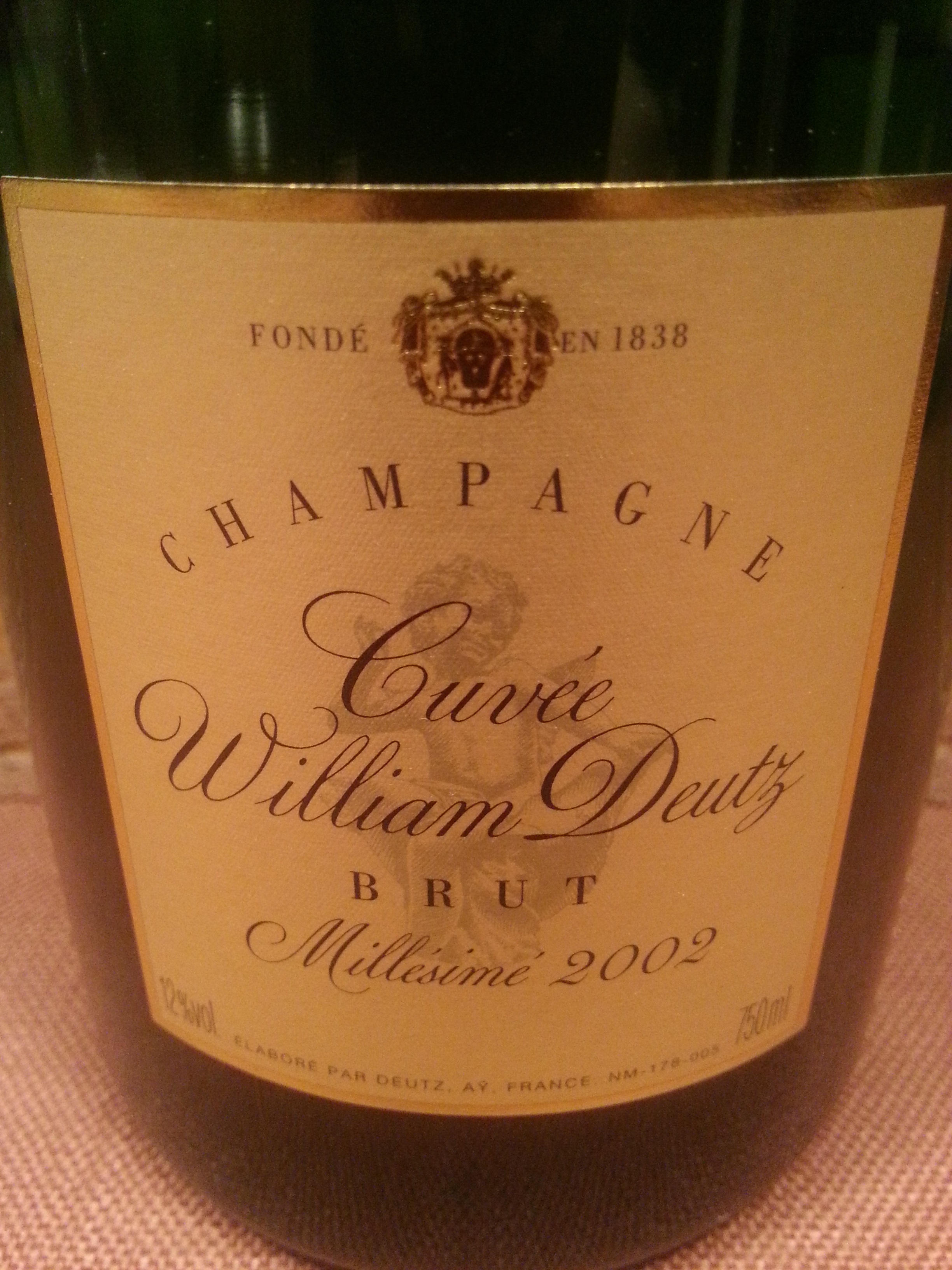2002 Champagne Cuvée William Deutz | Deutz