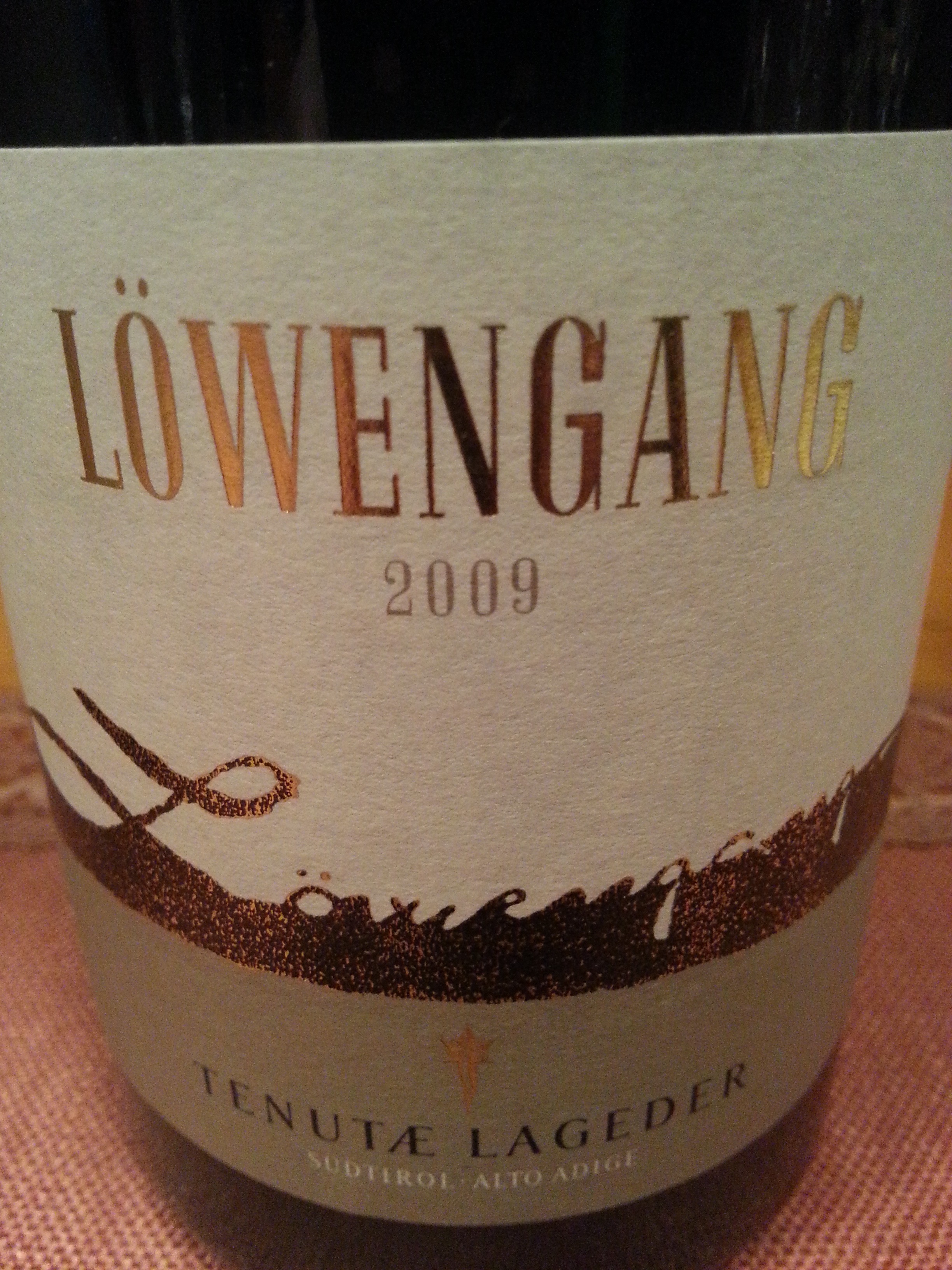 2009 Chardonnay Löwengang | Lageder