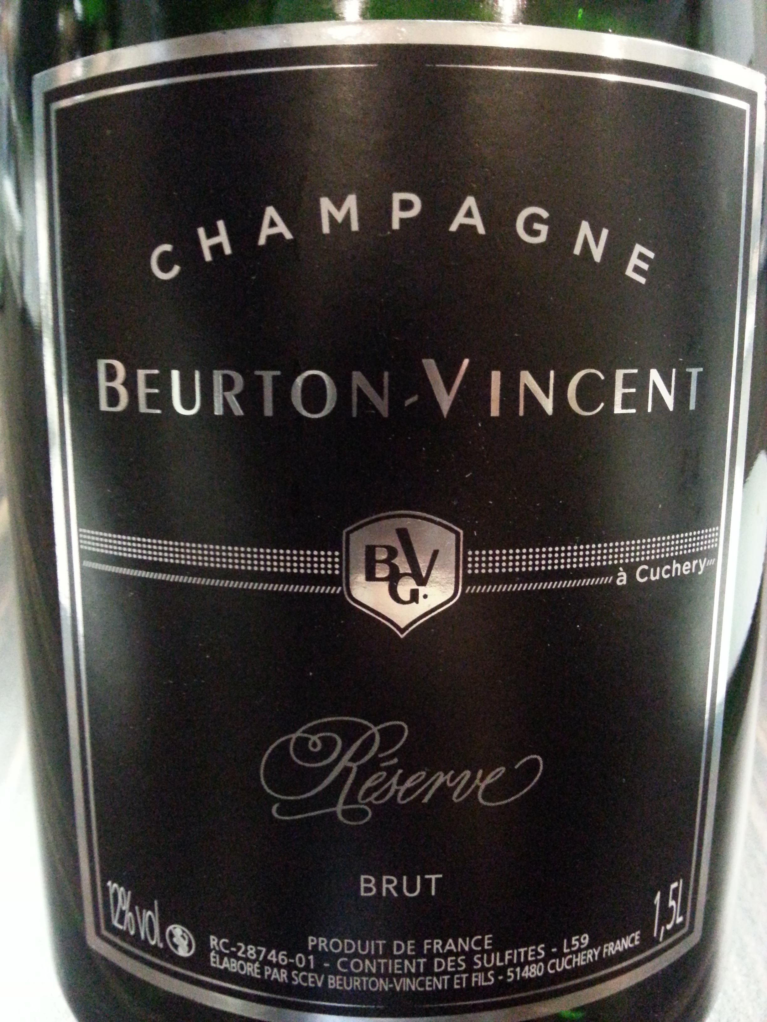 -nv- Champagne Réserve Beurton-Vincent | Beurton-Vincent
