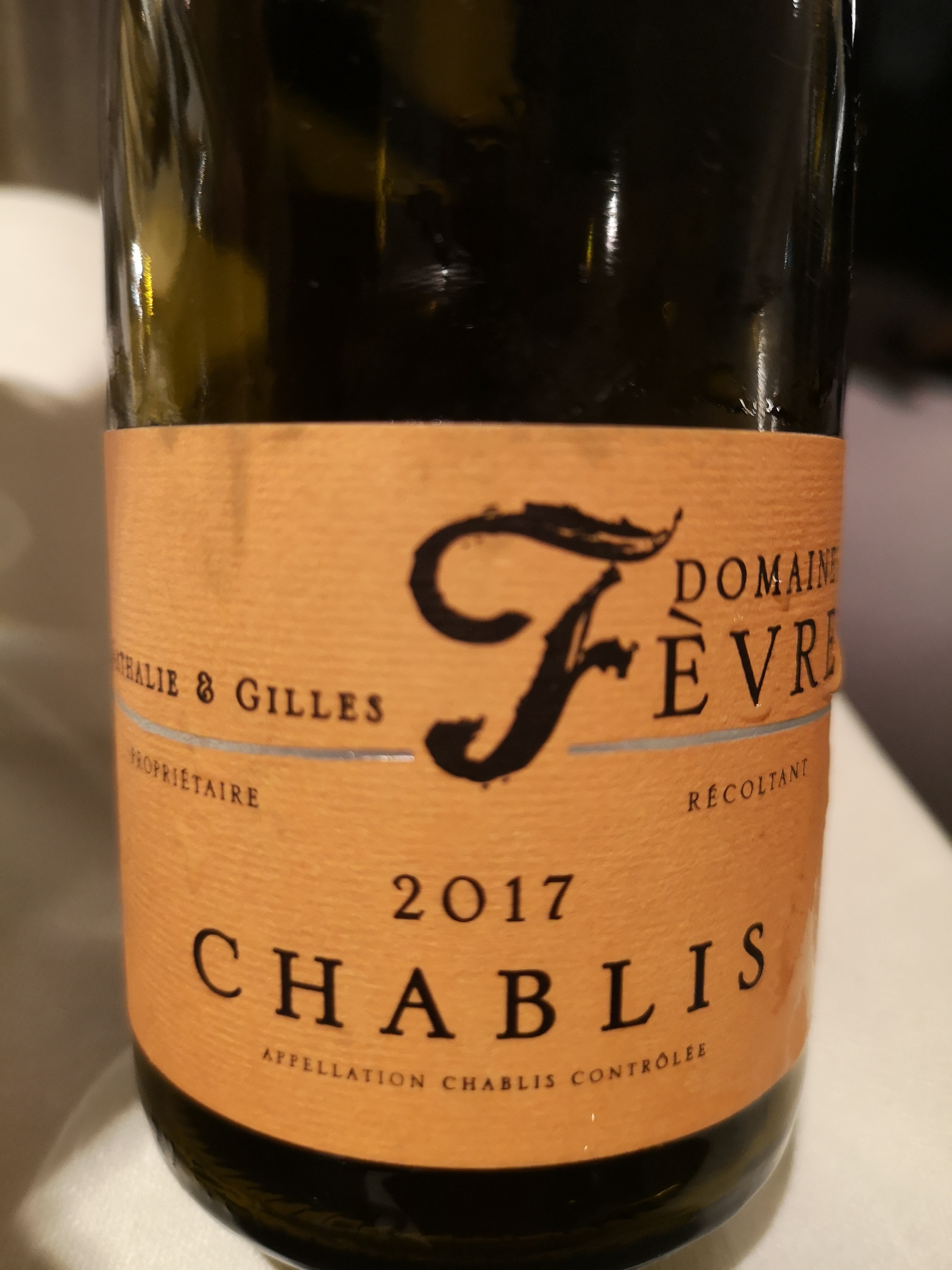 2017 Chablis | Domaine Nathalie & Gilles Fèvre