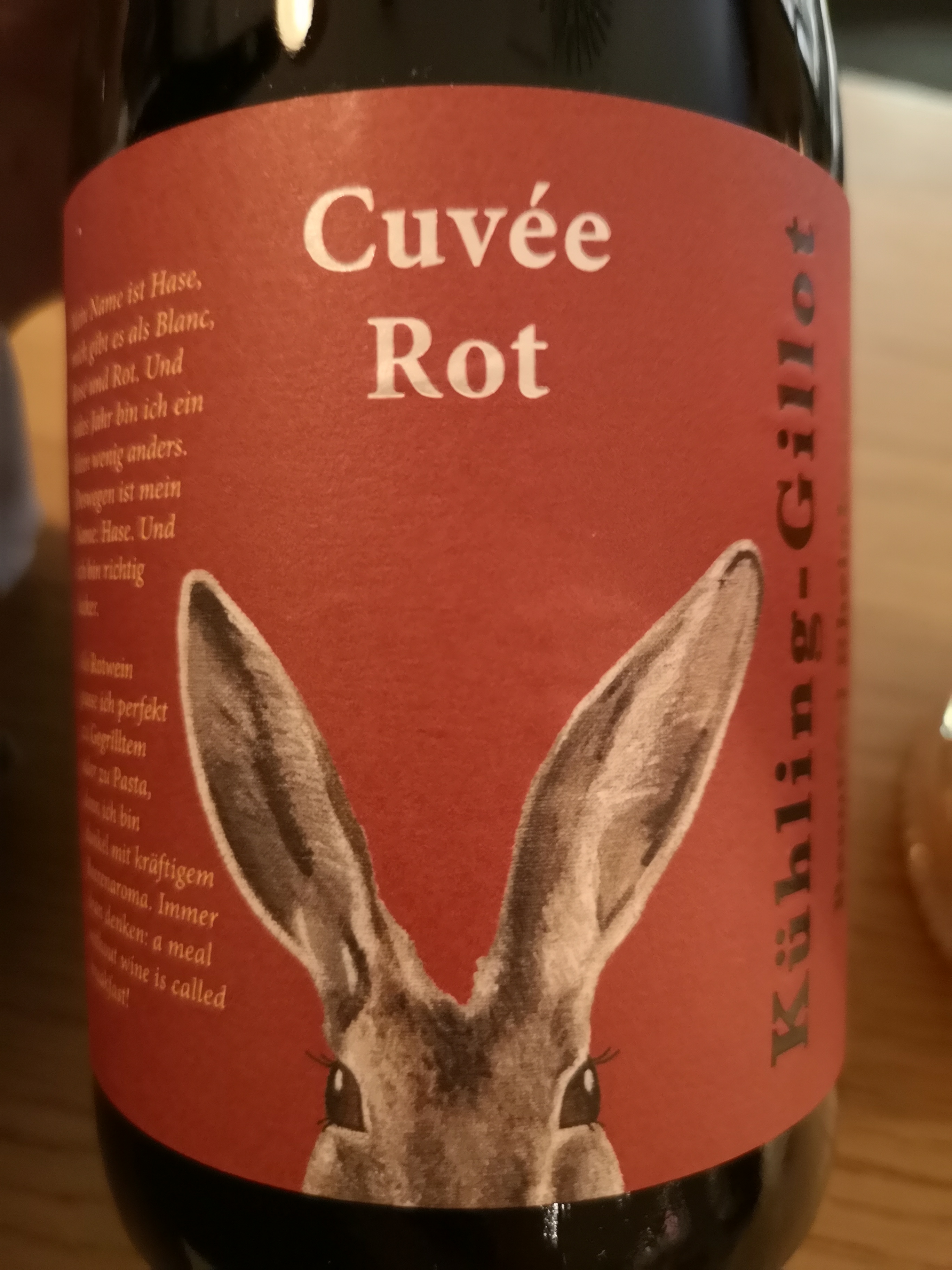 2017 Cuvée Rot | Kühling-Gillot