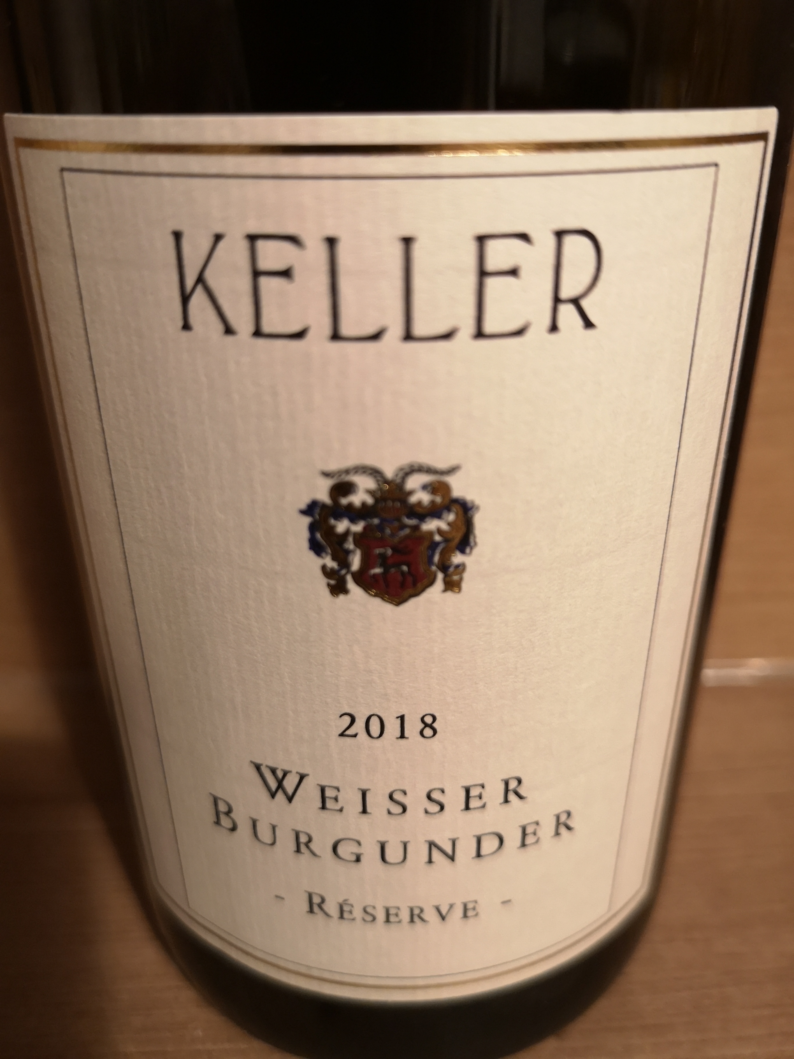 2018 Weißer Burgunder Reserve | Keller