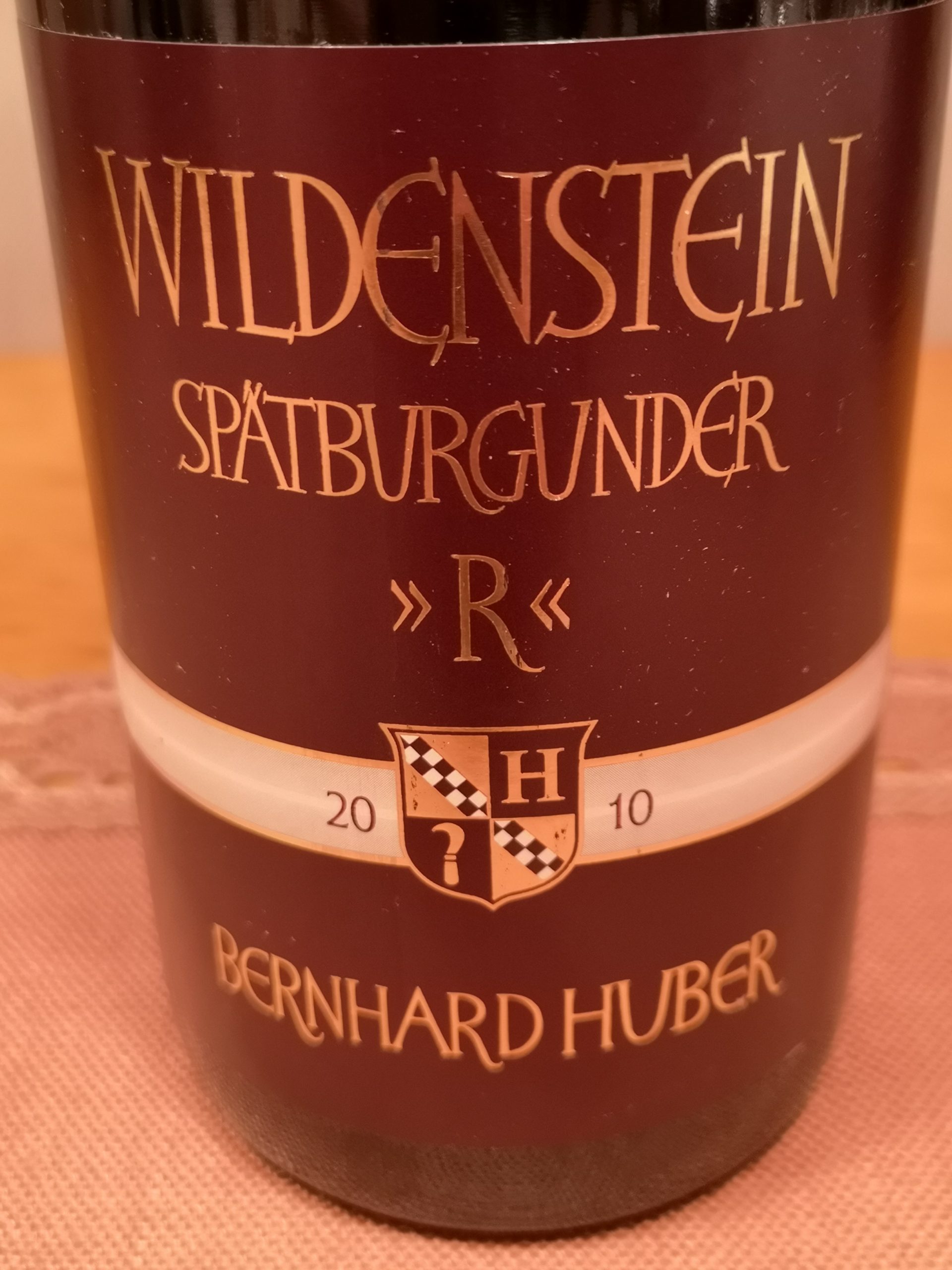 2010 Spätburgunder R Wildenstein | Huber