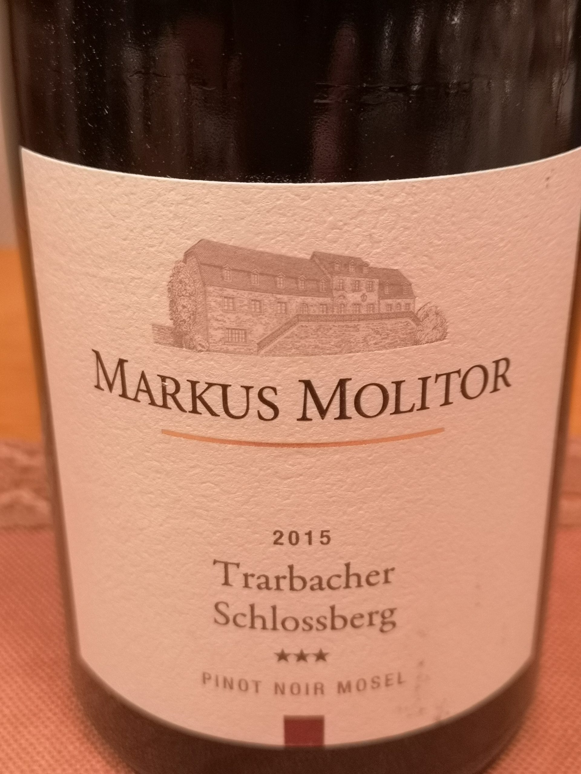 2015 Spätburgunder Trarbacher Schlossberg | Molitor
