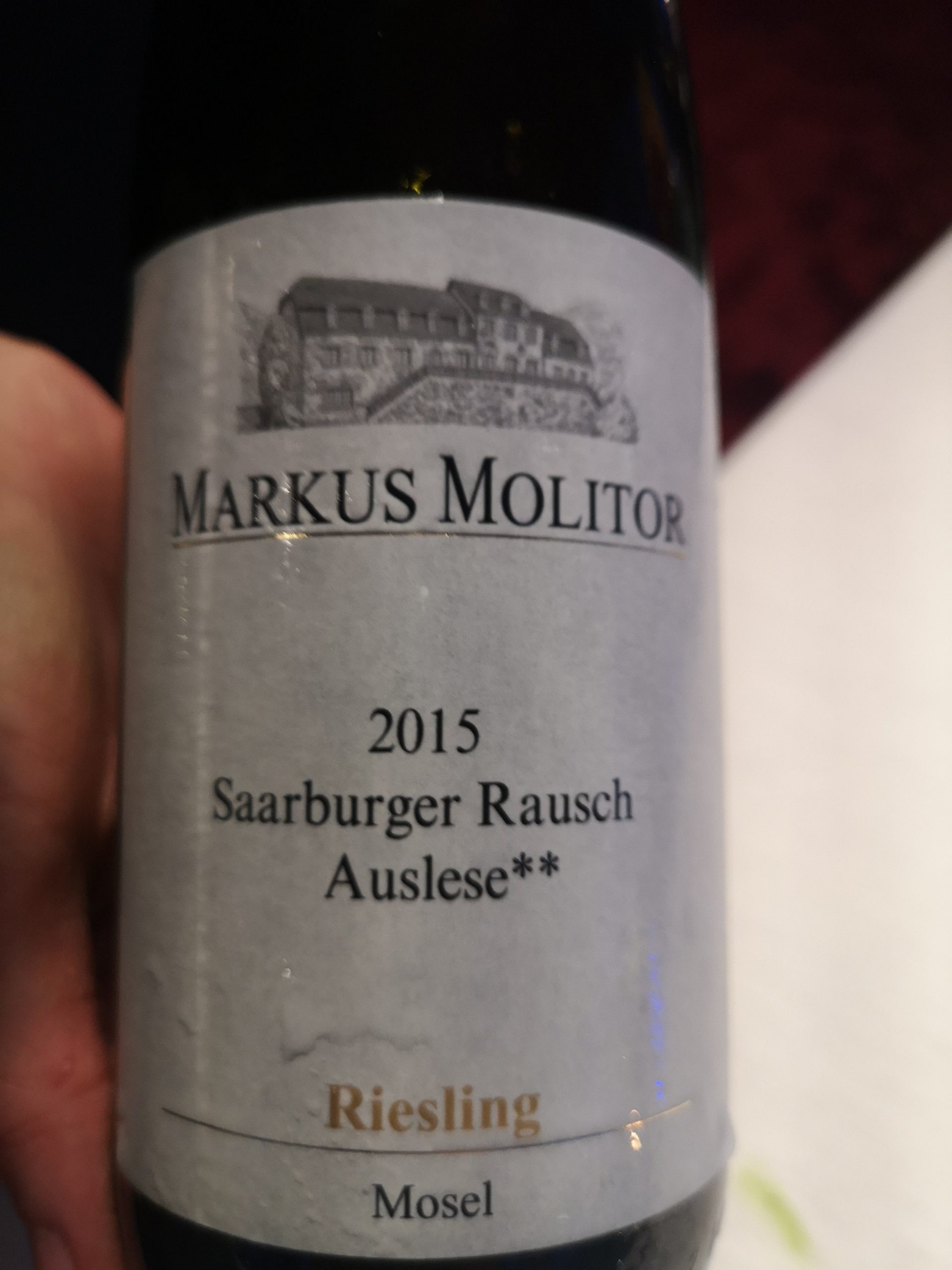 2015 Riesling Auslese ** Saarburger Rausch Goldkapsel | Molitor