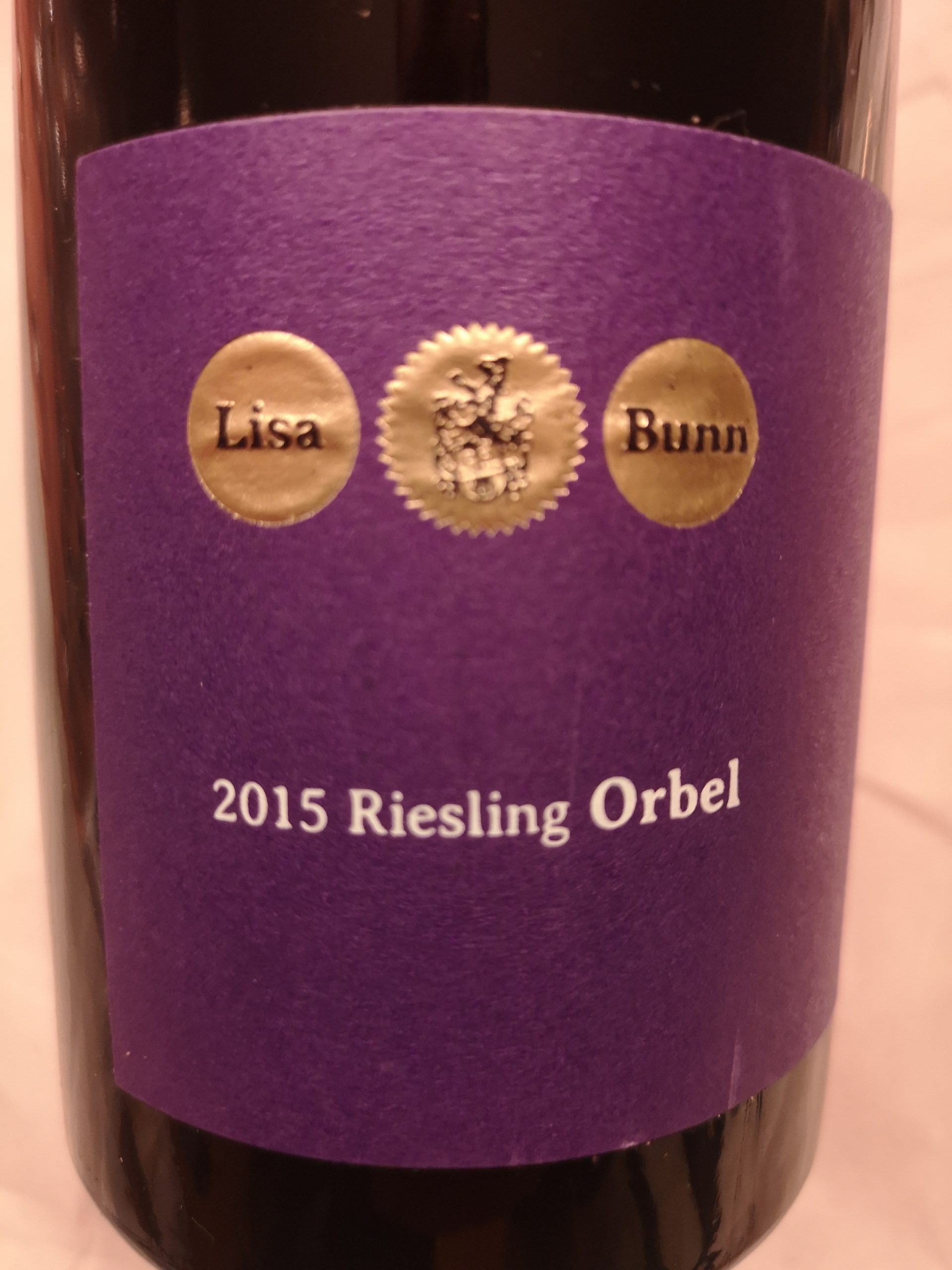 2015 Riesling Orbel | Lisa Bunn