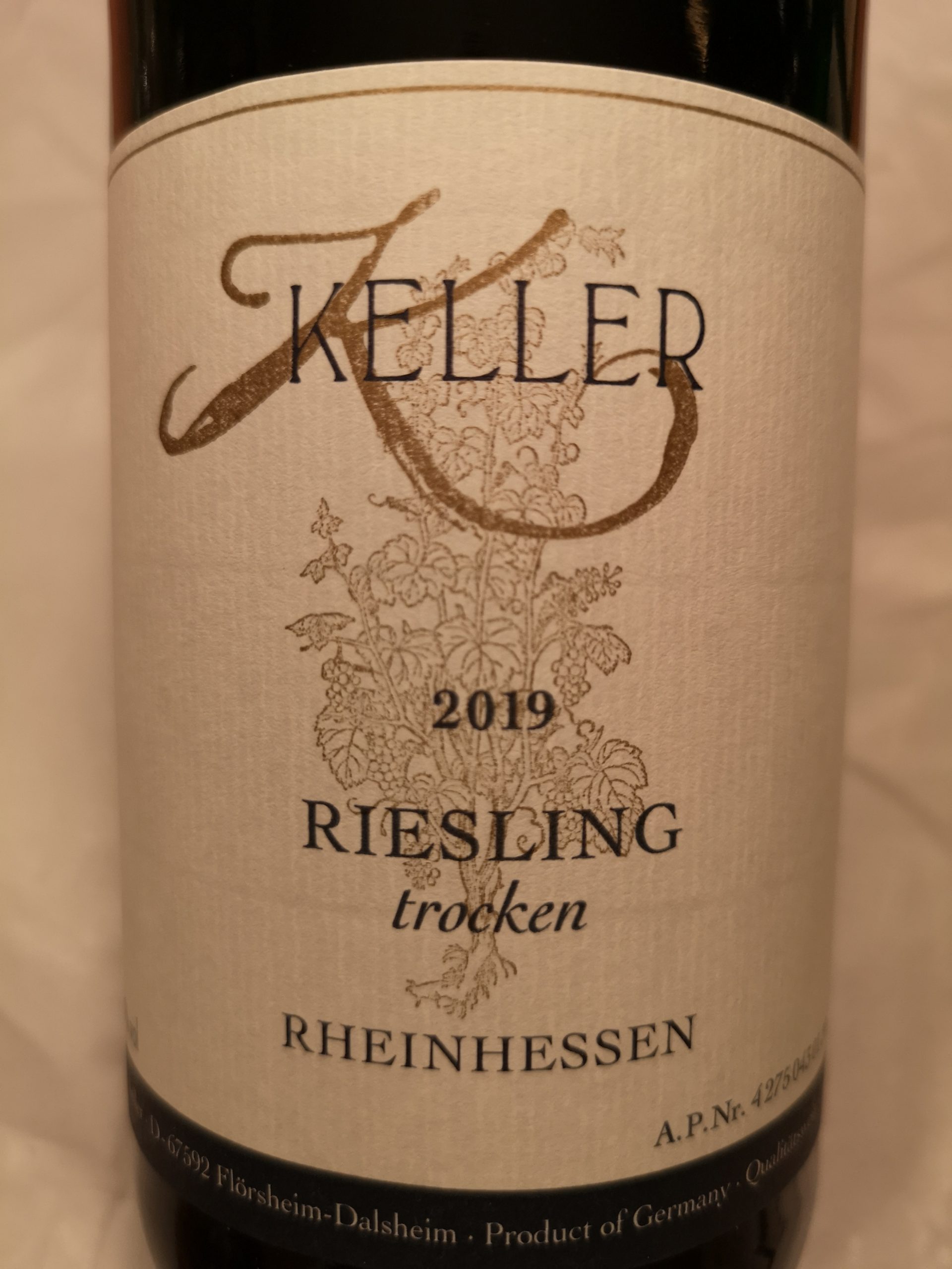 2019 Riesling trocken | Keller