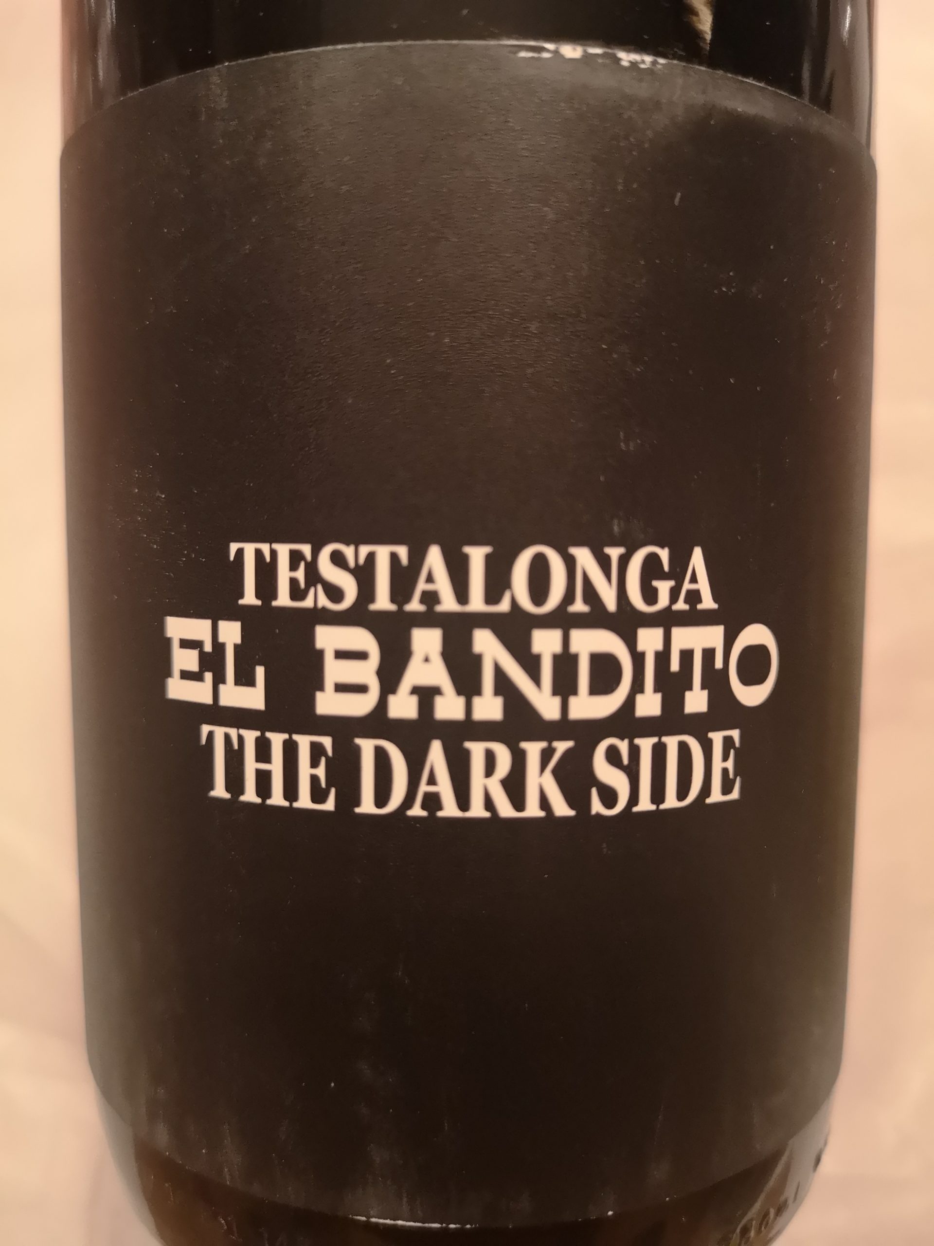 2016 Syrah El Bandito Cortez The Dark Side | Testalonga