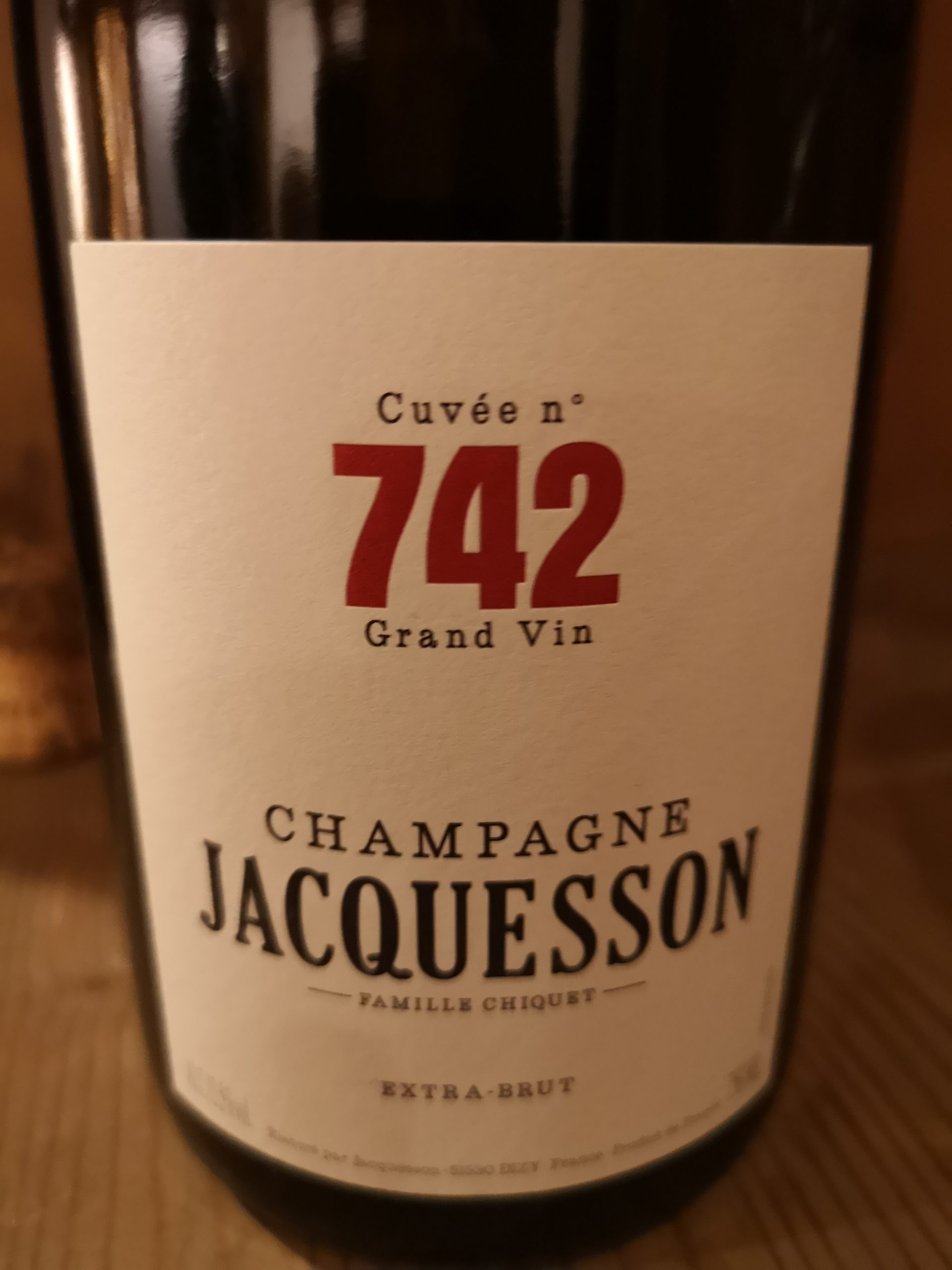 -nv- Champagne Jacquesson Cuvée n° 742 Extra-Brut | Jacquesson