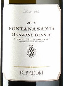 2019 Fontanasanta Manzoni bianco | Elisabetta Foradori