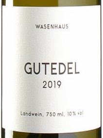 2019 Gutedel | Wasenhaus