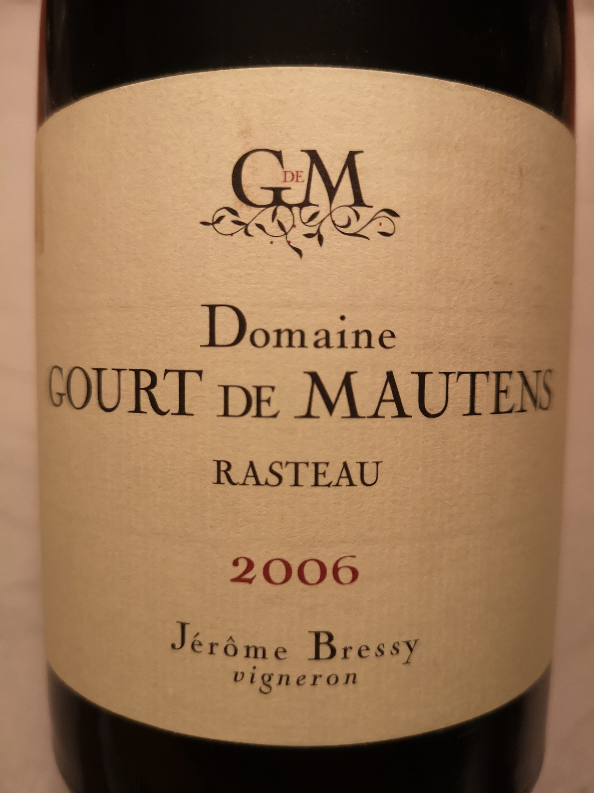 2006 Rasteau | Domaine Gourt de Mautens