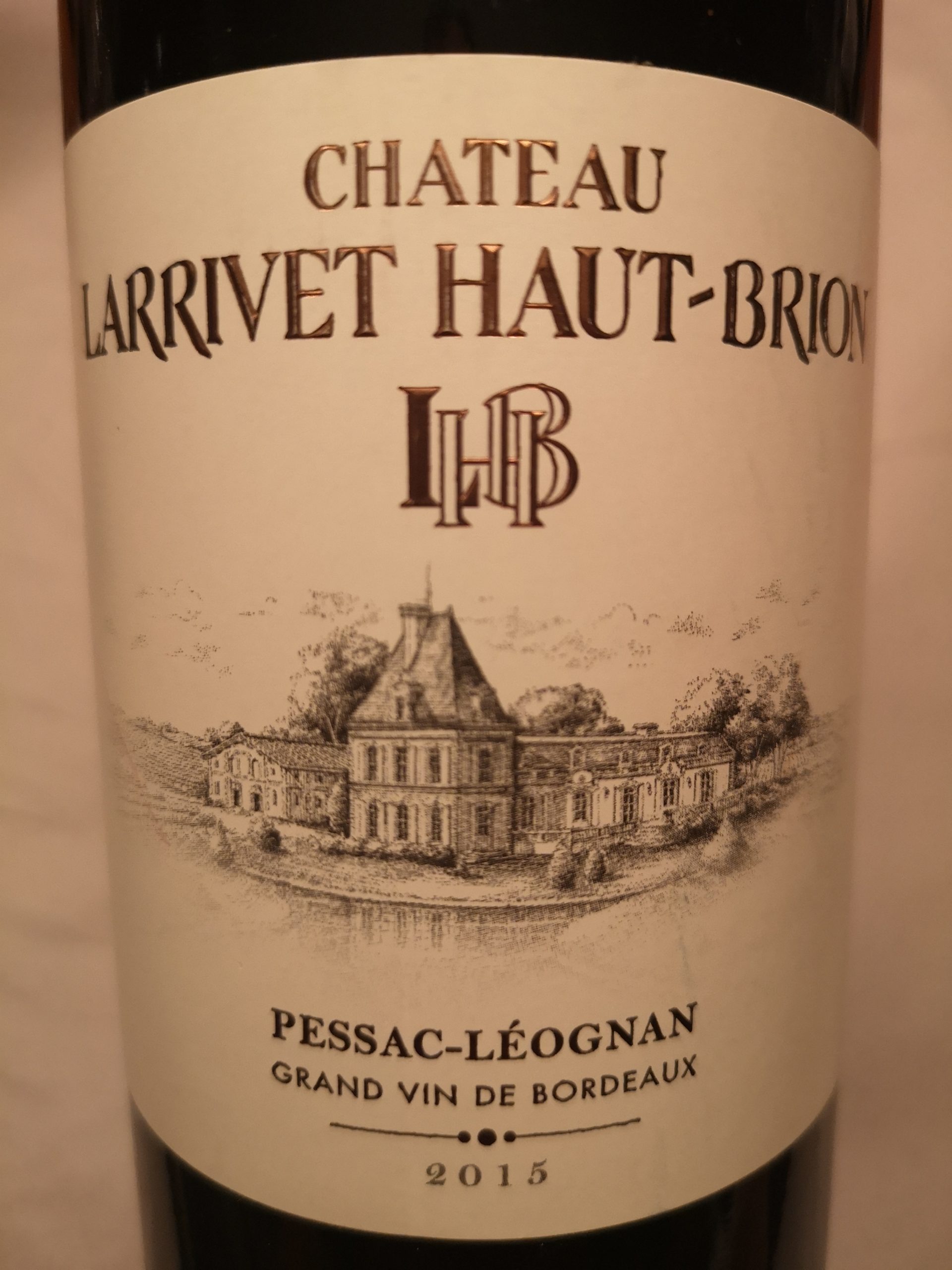 2015 Château Larrivet-Haut-Brion rouge | Château Larrivet-Haut-Brion