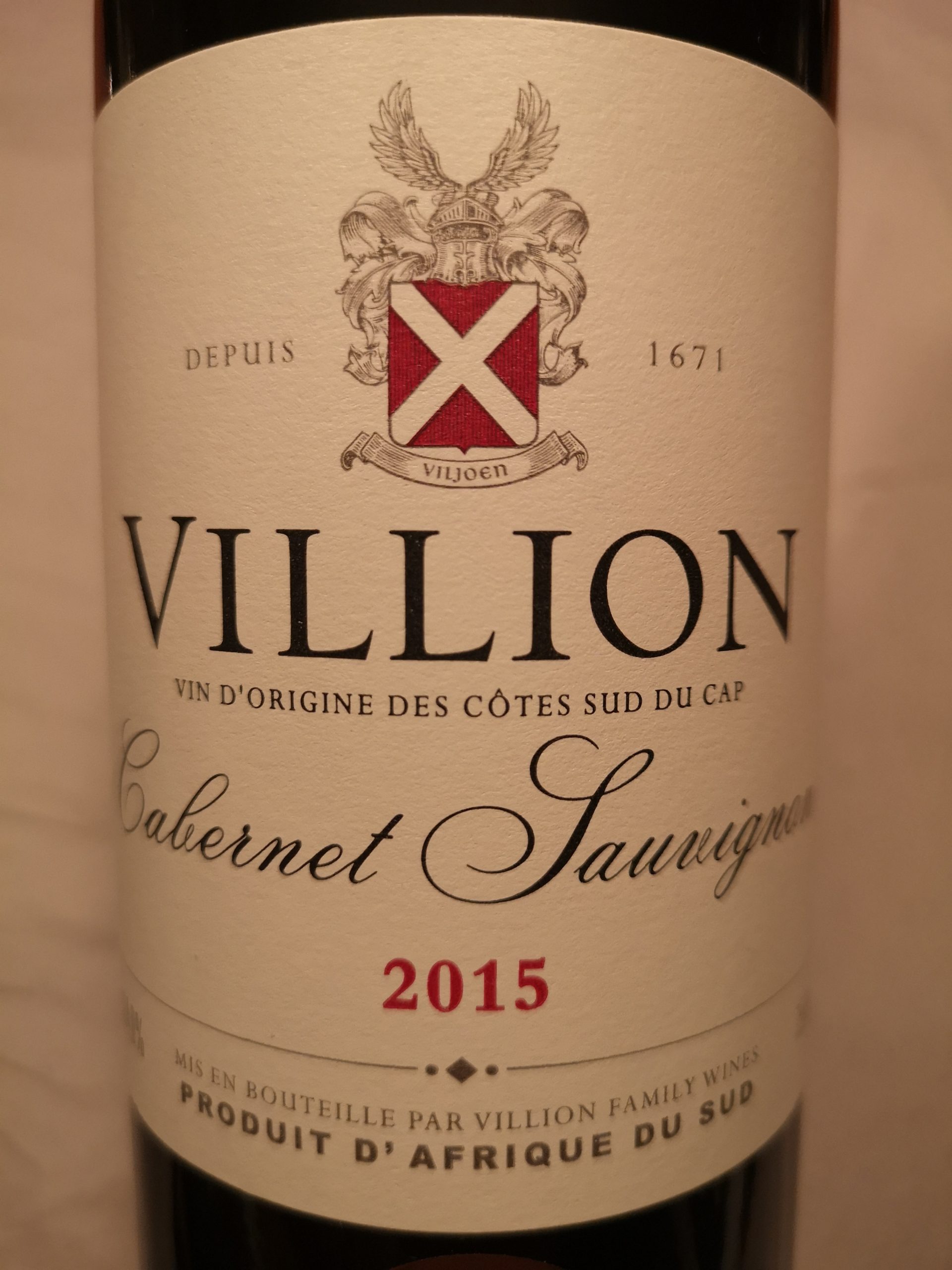 2015 Cabernet Sauvignon | Villion