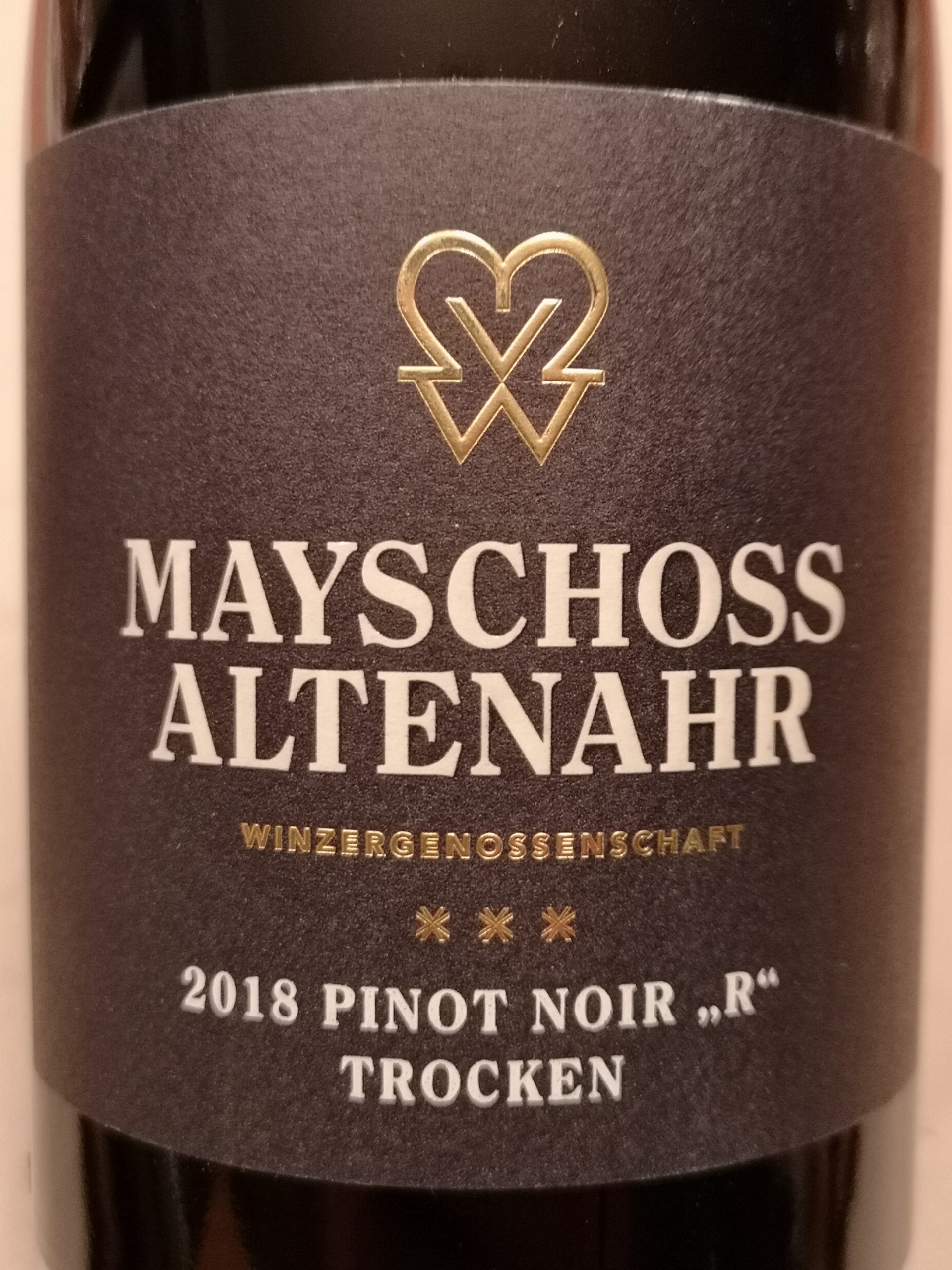 2018 Spätburgunder Pinot Noir R trocken | WG Mayschoss