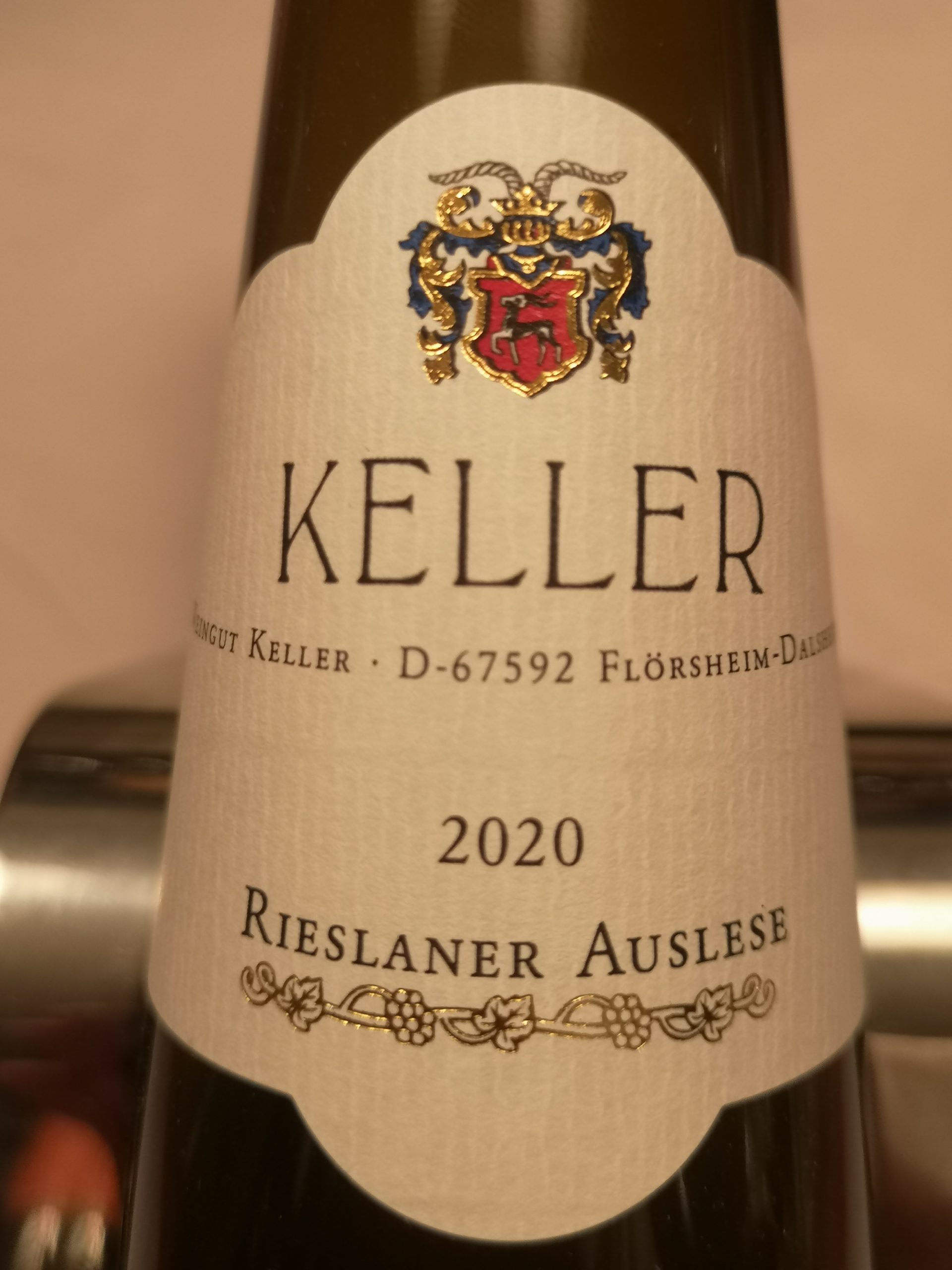 2020 Rieslaner Auslese | Keller