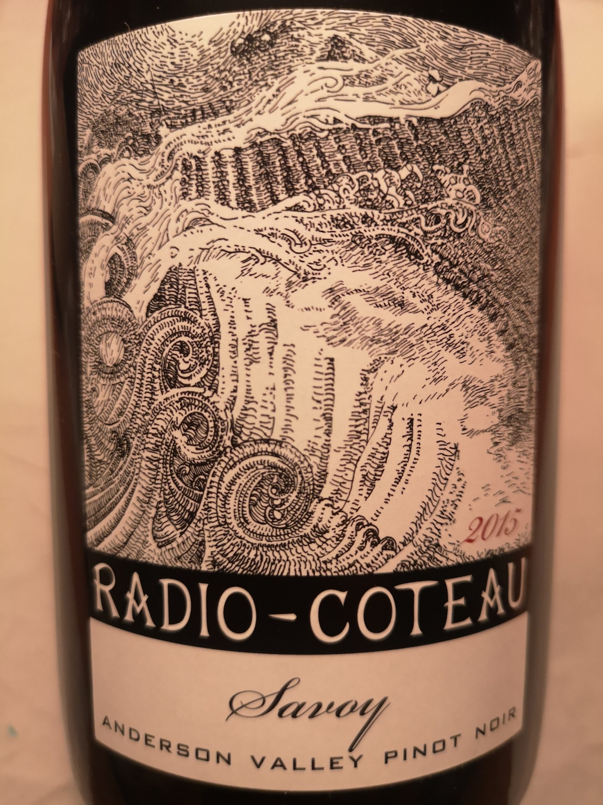 2015 Pinot Noir Savoy Anderson Valley | Radio Coteau