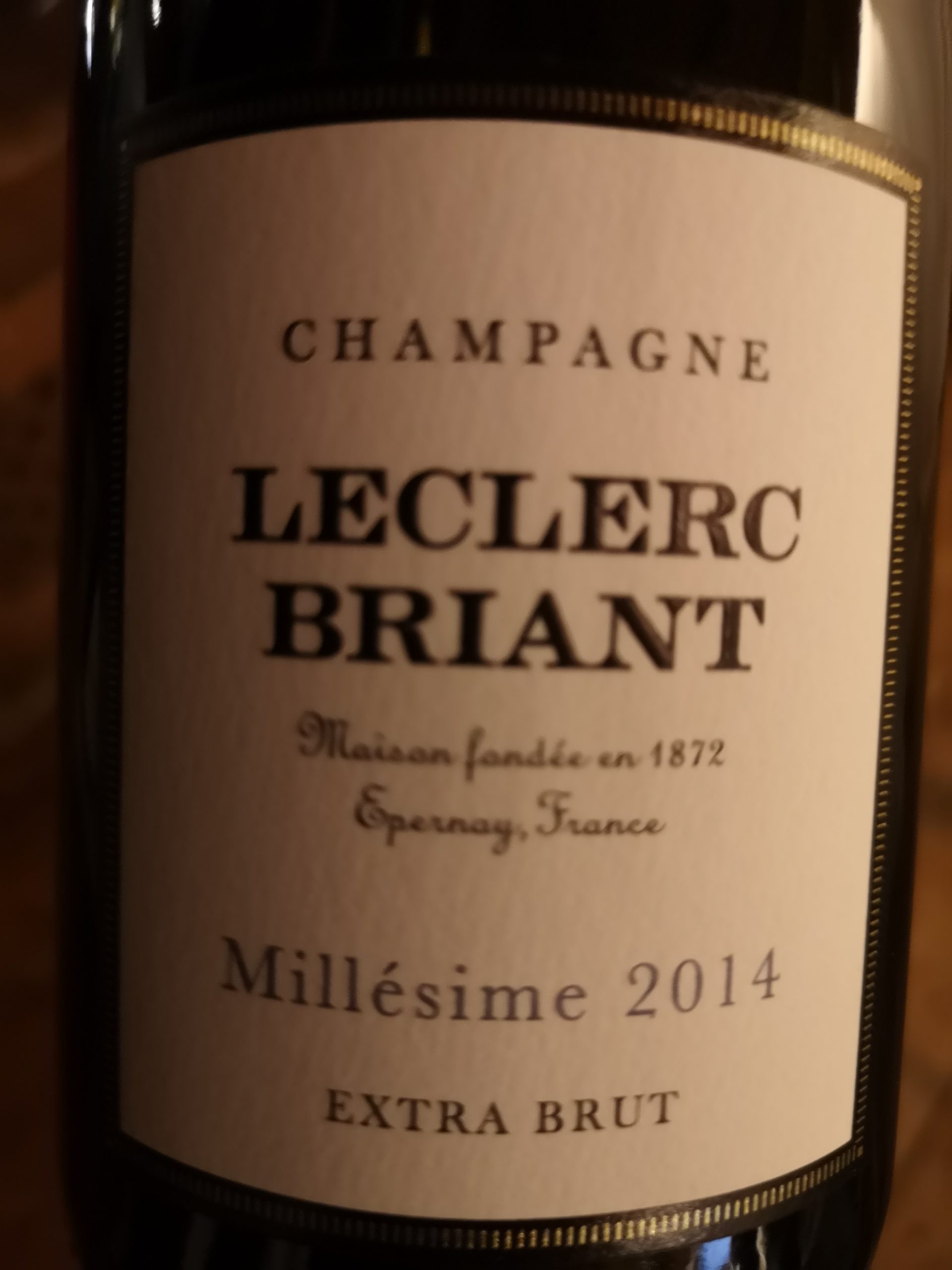 2014 Champagne EB Millésime | Leclerc Briant