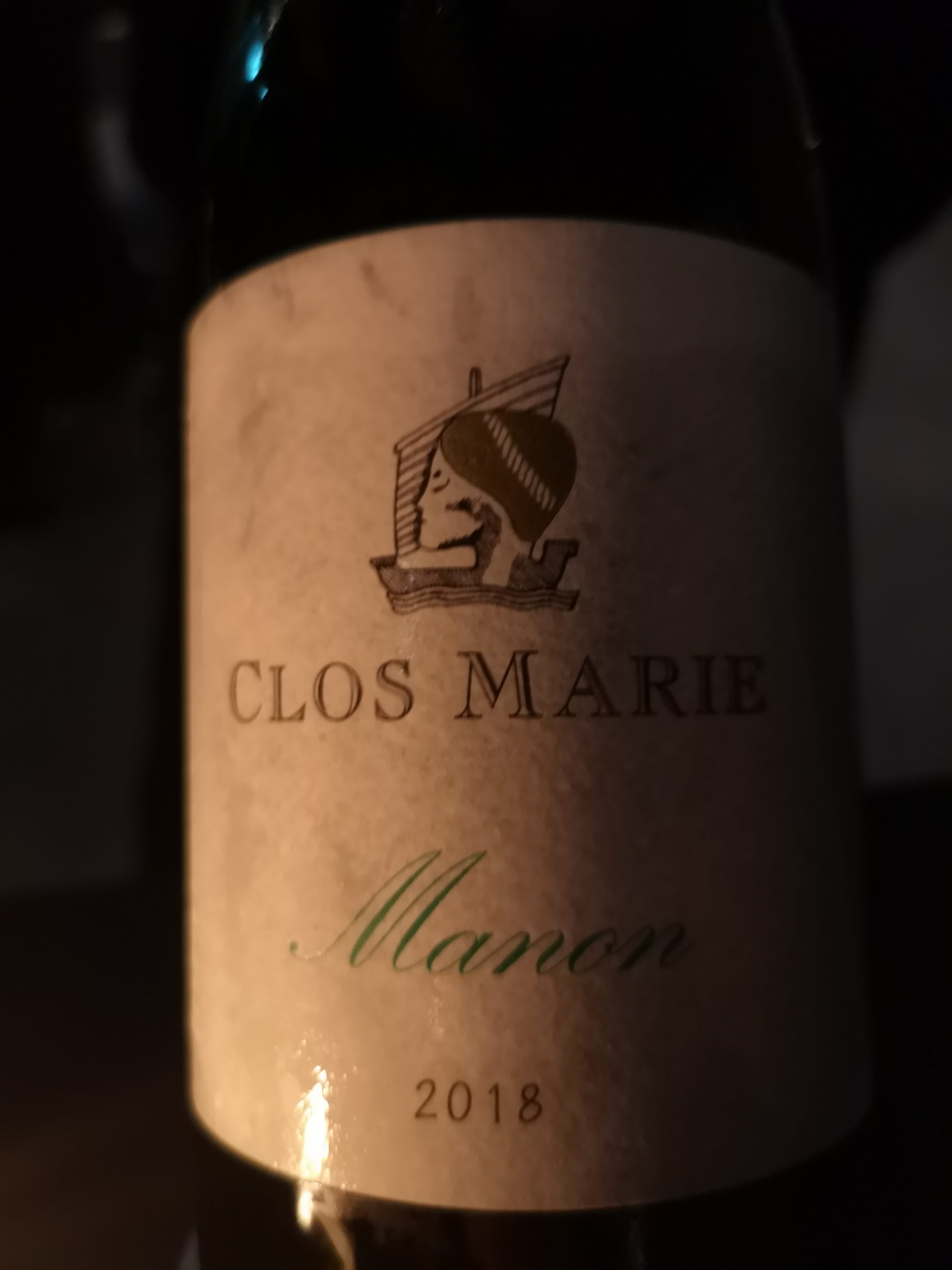 2018 Manon | Clos Marie