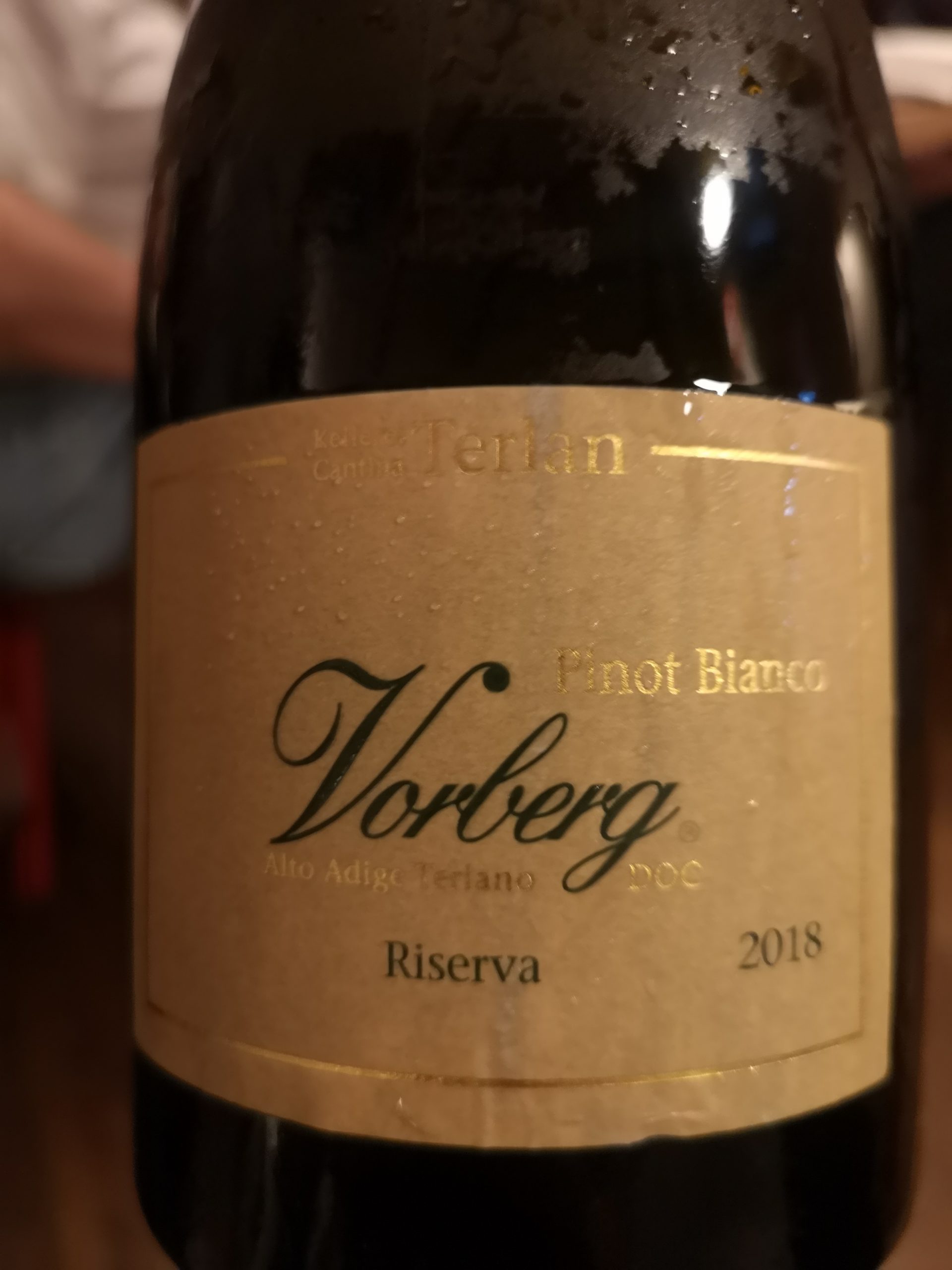 2018 Pinot Bianco Riserva Vorberg | Cantina Terlan