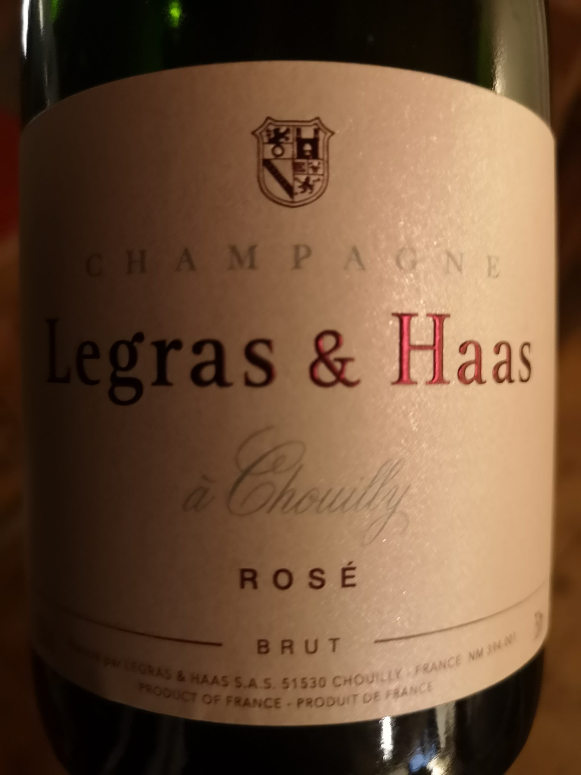 -nv- Champagne Rosé Brut | Legras & Haas