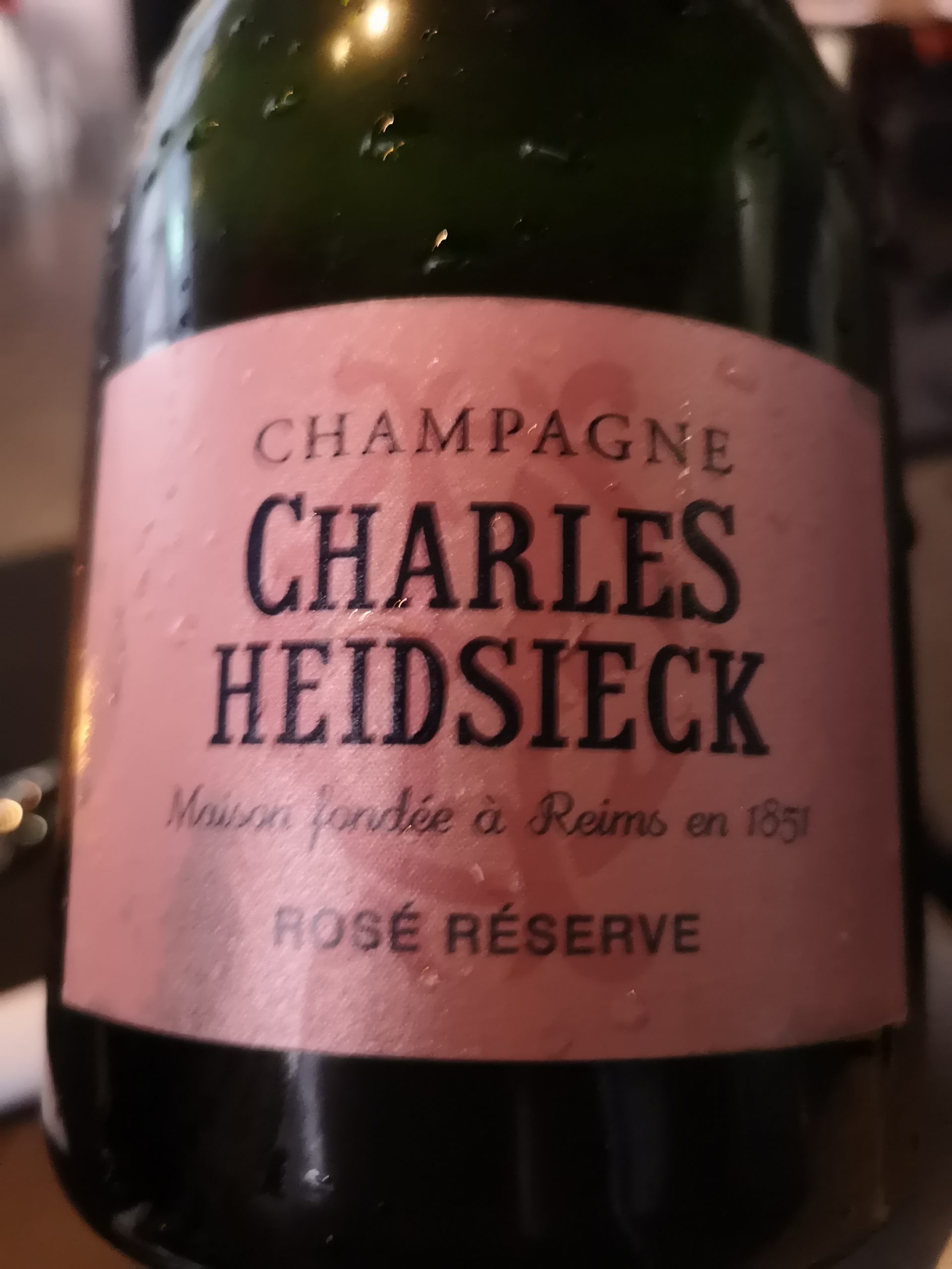 -nv- Champagne Rosé Réserve | Heidsieck