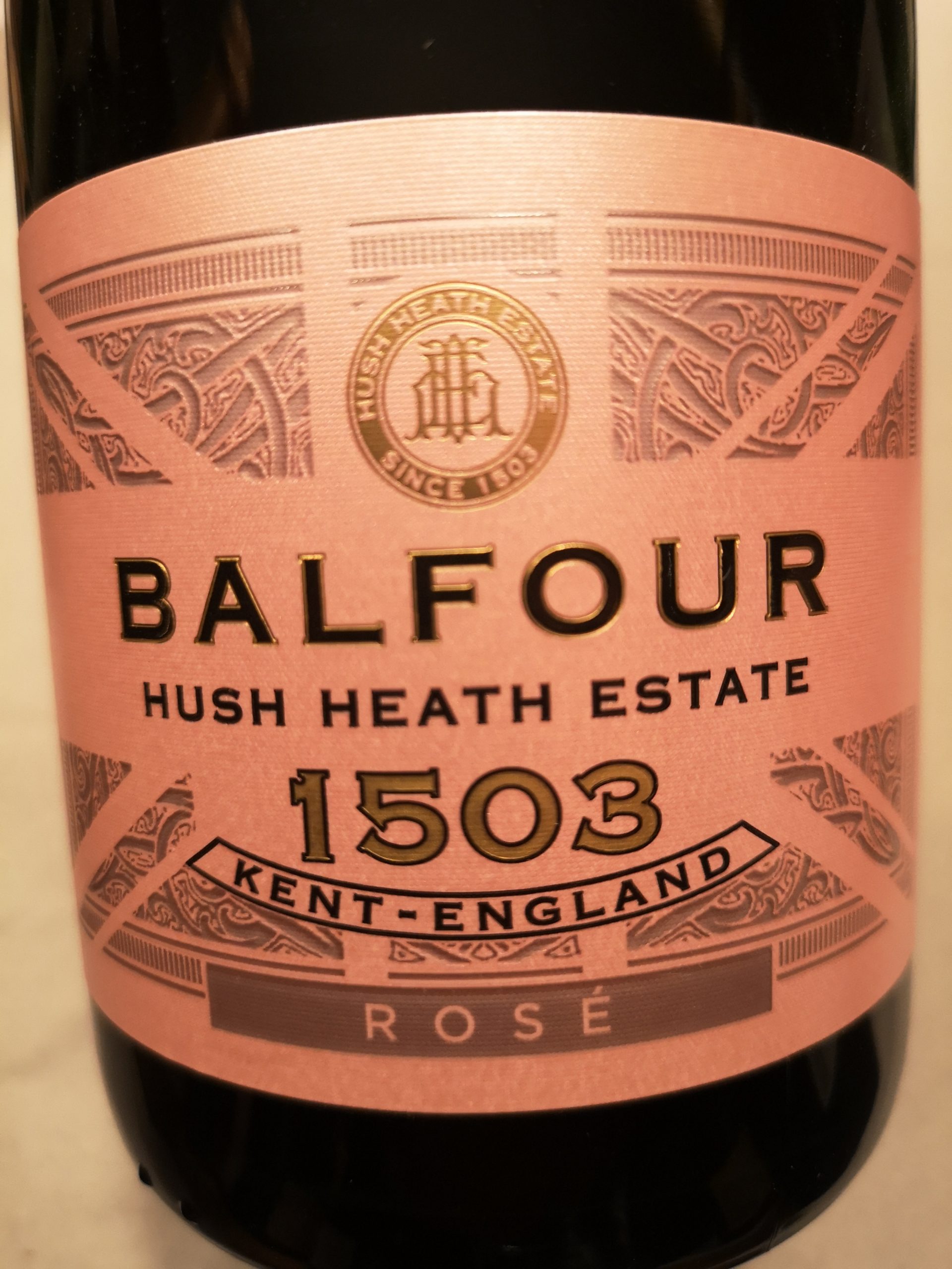 -nv- Sparkling Rosé Balfour 1503 | Hush Heath