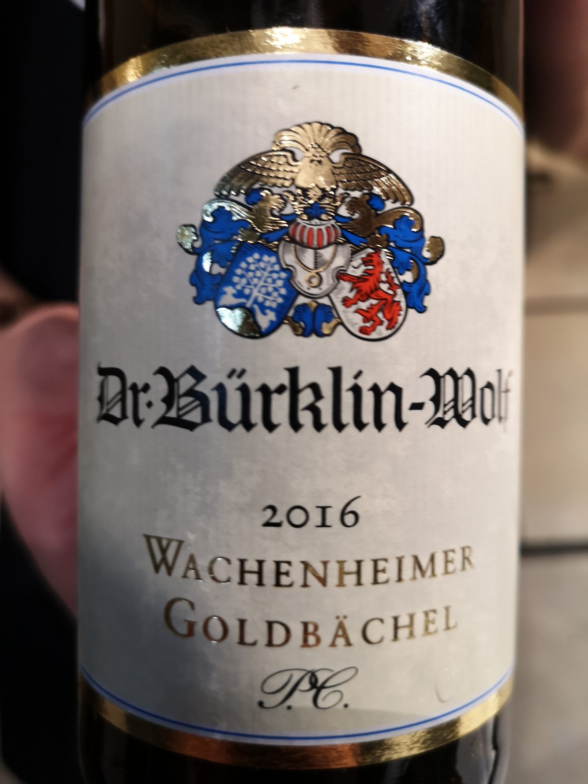2016 Riesling Wachenheim Goldbächel PC | Bürklin-Wolf