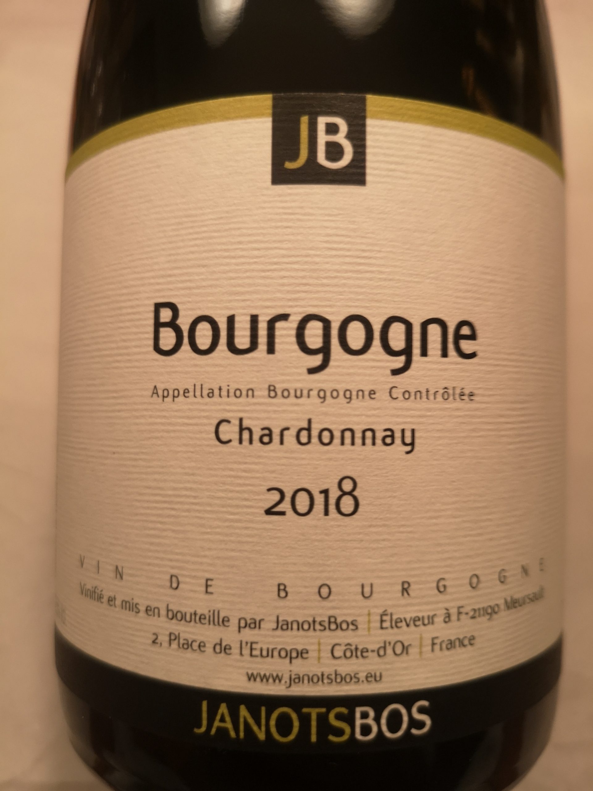 2018 Chardonnay Bourgogne blanc | JanotsBos