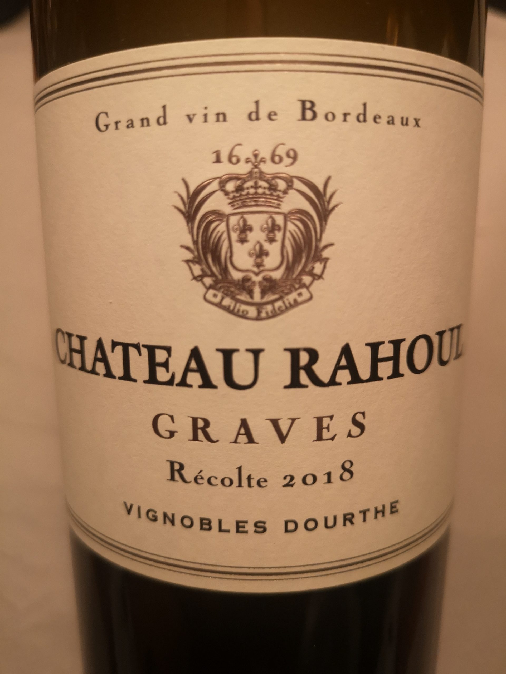 2018 Château Rahoul Blanc | Château Rahoul